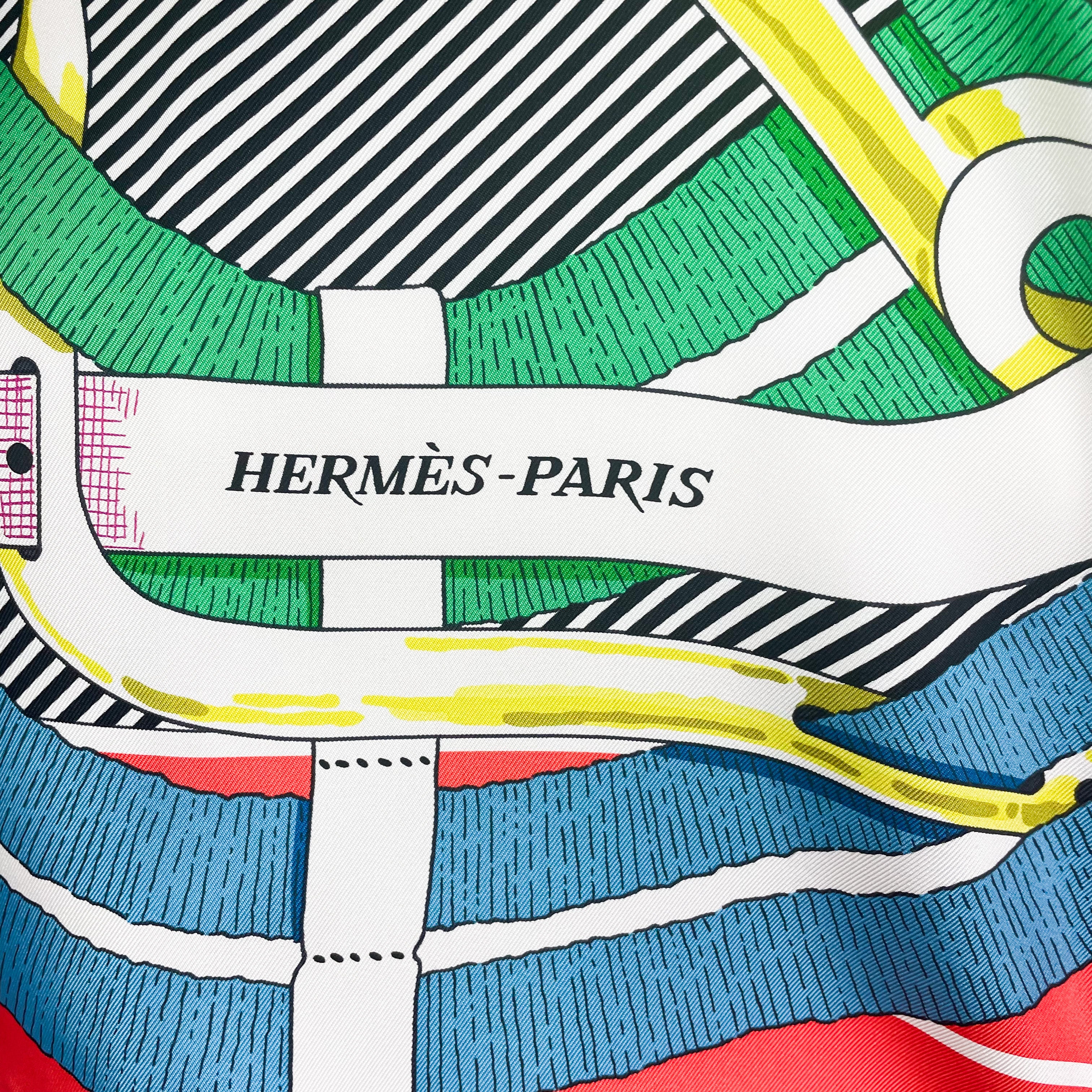 Brand New Boxed Hermes Mors a Jouets Designer Silk Scarf