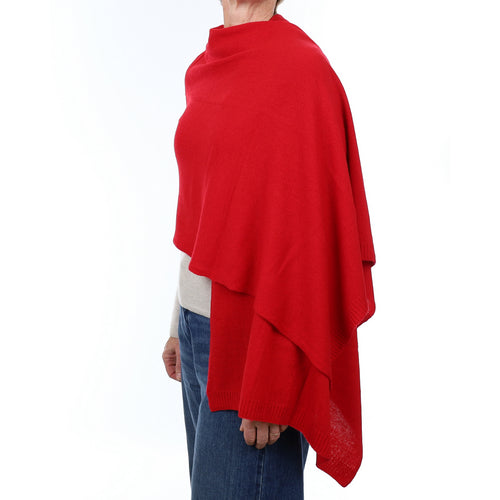 Brand New Post Box Red Recycled Cashmere Wrap