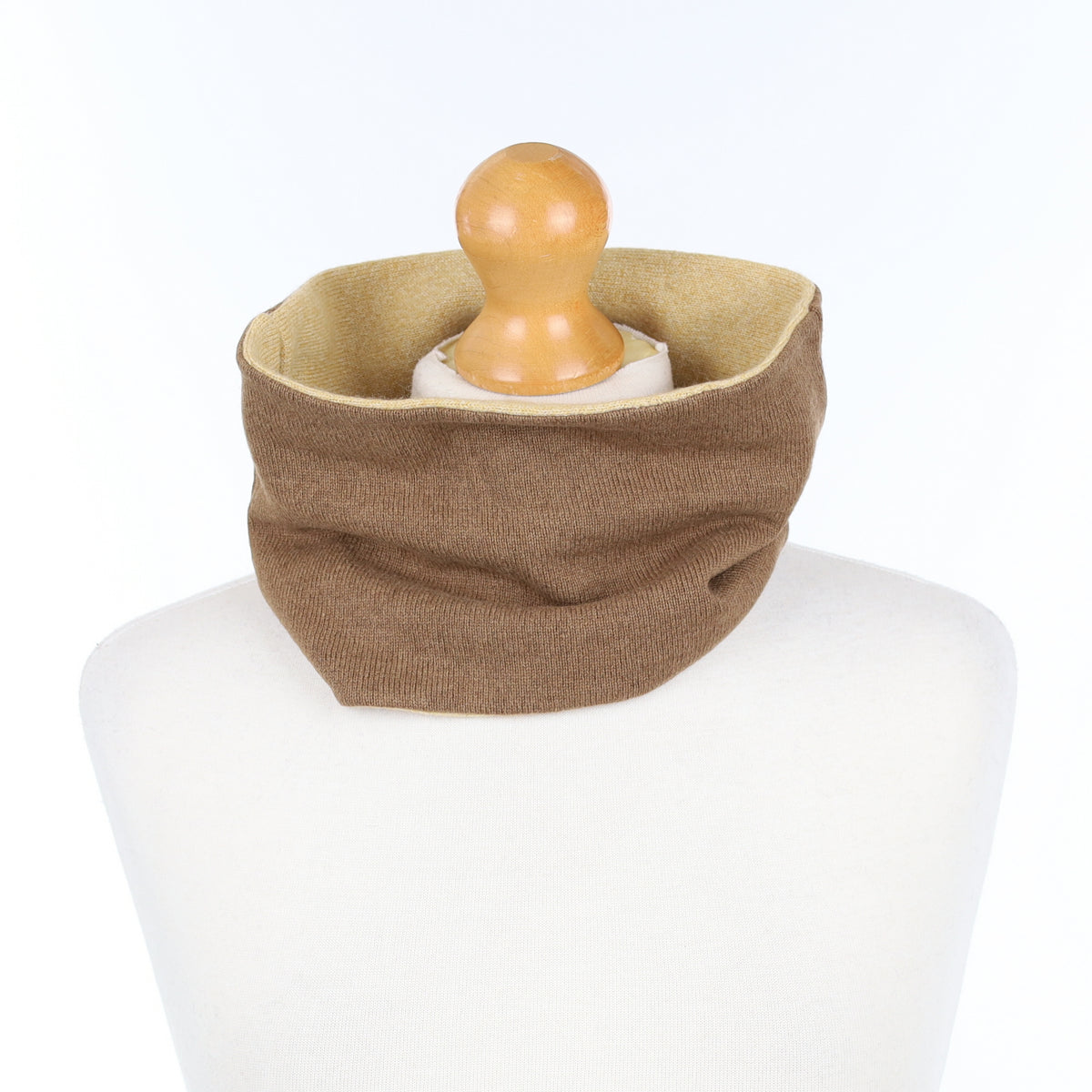 Sand Marl and Brown Neck Warmer