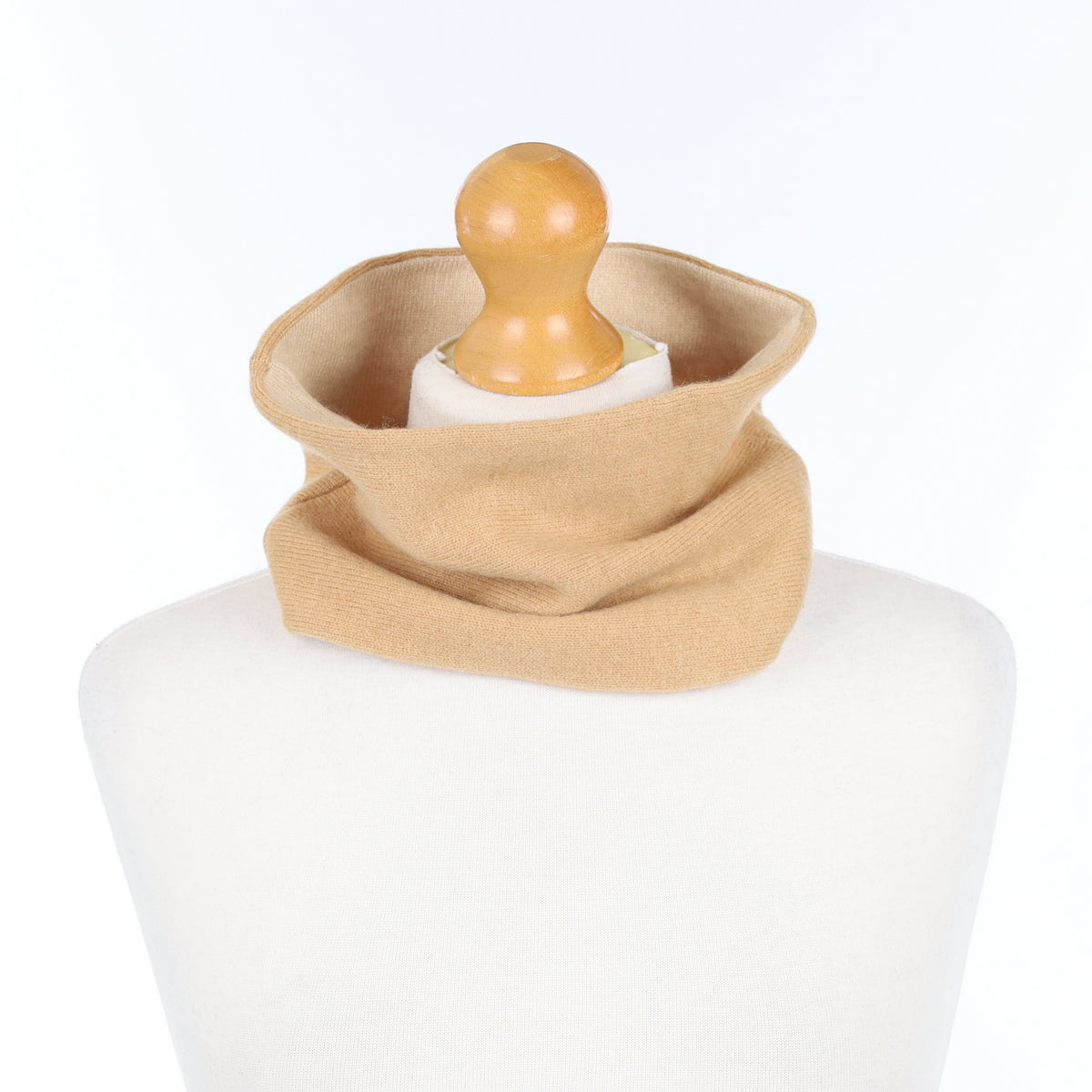 Sand Beige and Oatmeal Neck Warmer