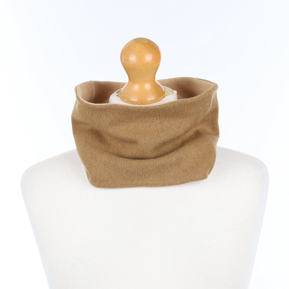Two Toned Brown Neck Warmer