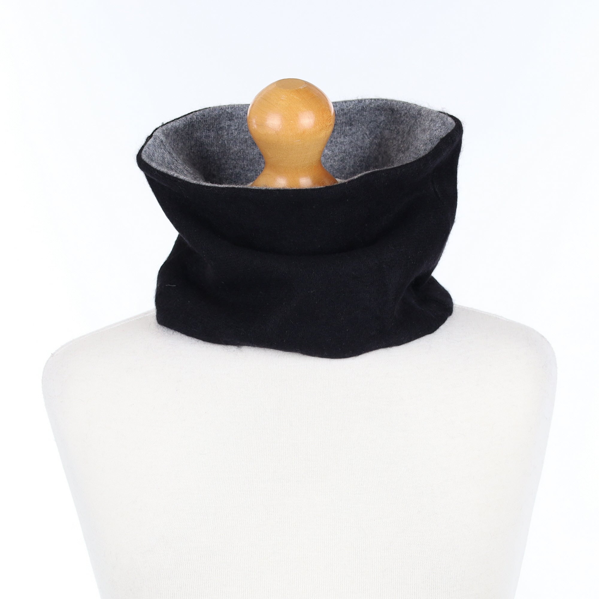 Men’s Slate Grey and Black Neck Warmer