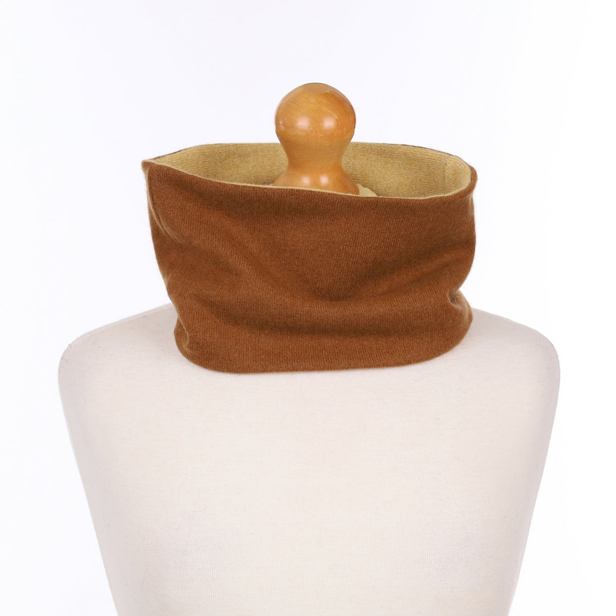Chestnut and Sand Neck Warmer