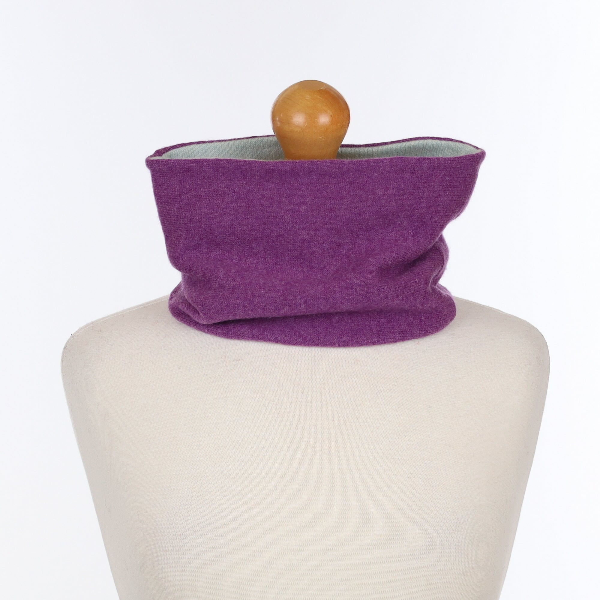 Periwinkle Purple and Blue Neck Warmer