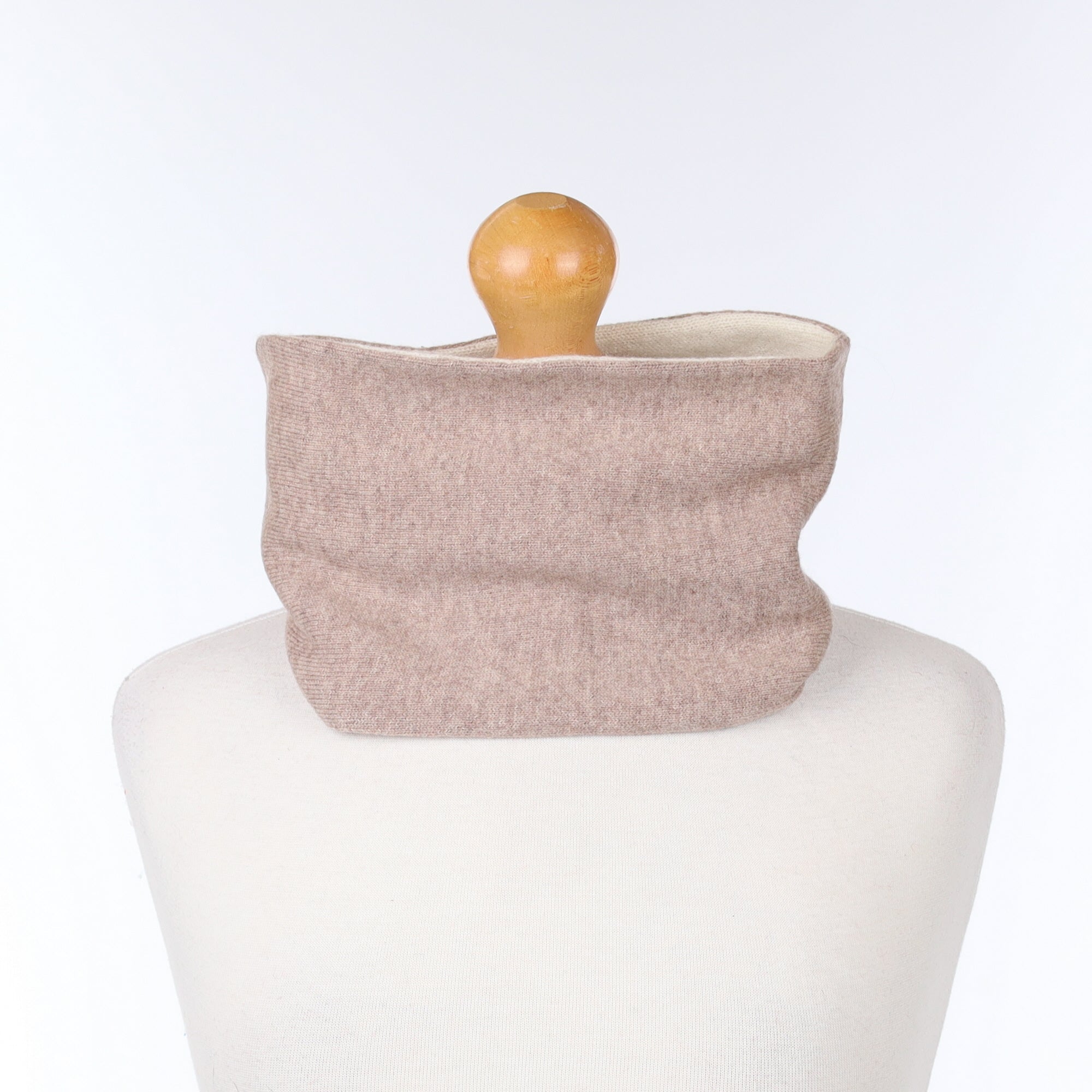 Mink and Ivory Neck Warmer