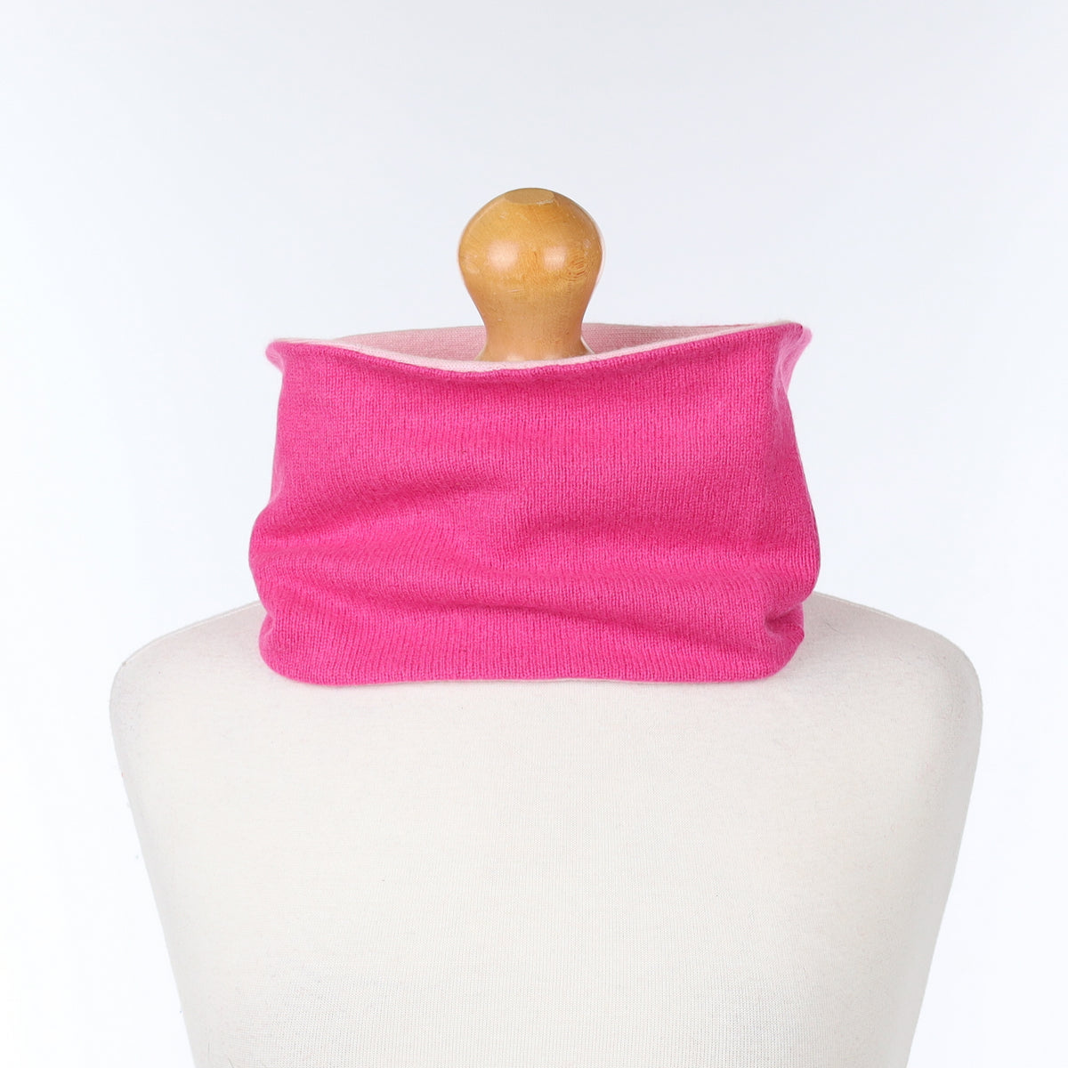 Hot Pink and Ice Pink Neck Warmer