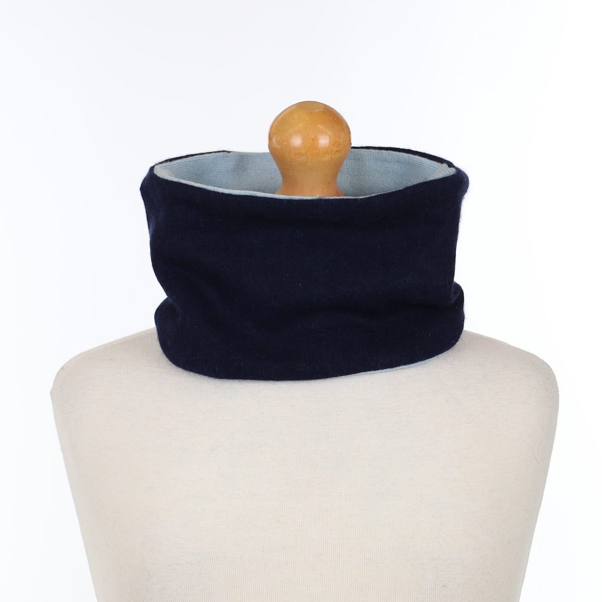 Men’s Navy and Sky Blue Neck Warmer