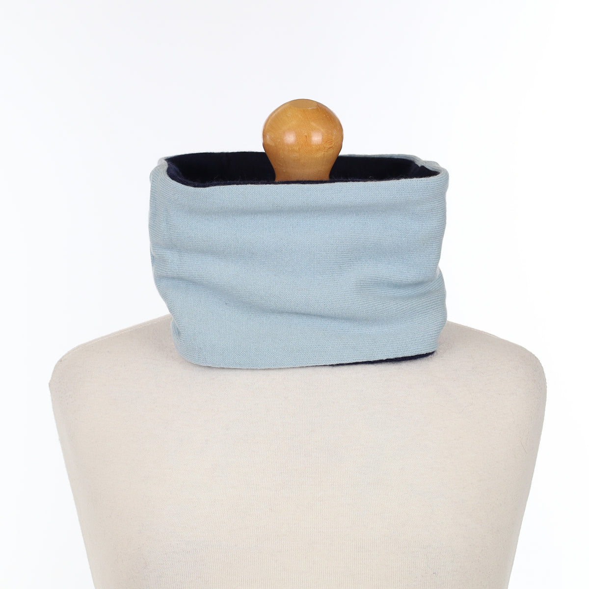 Men’s Navy and Sky Blue Neck Warmer