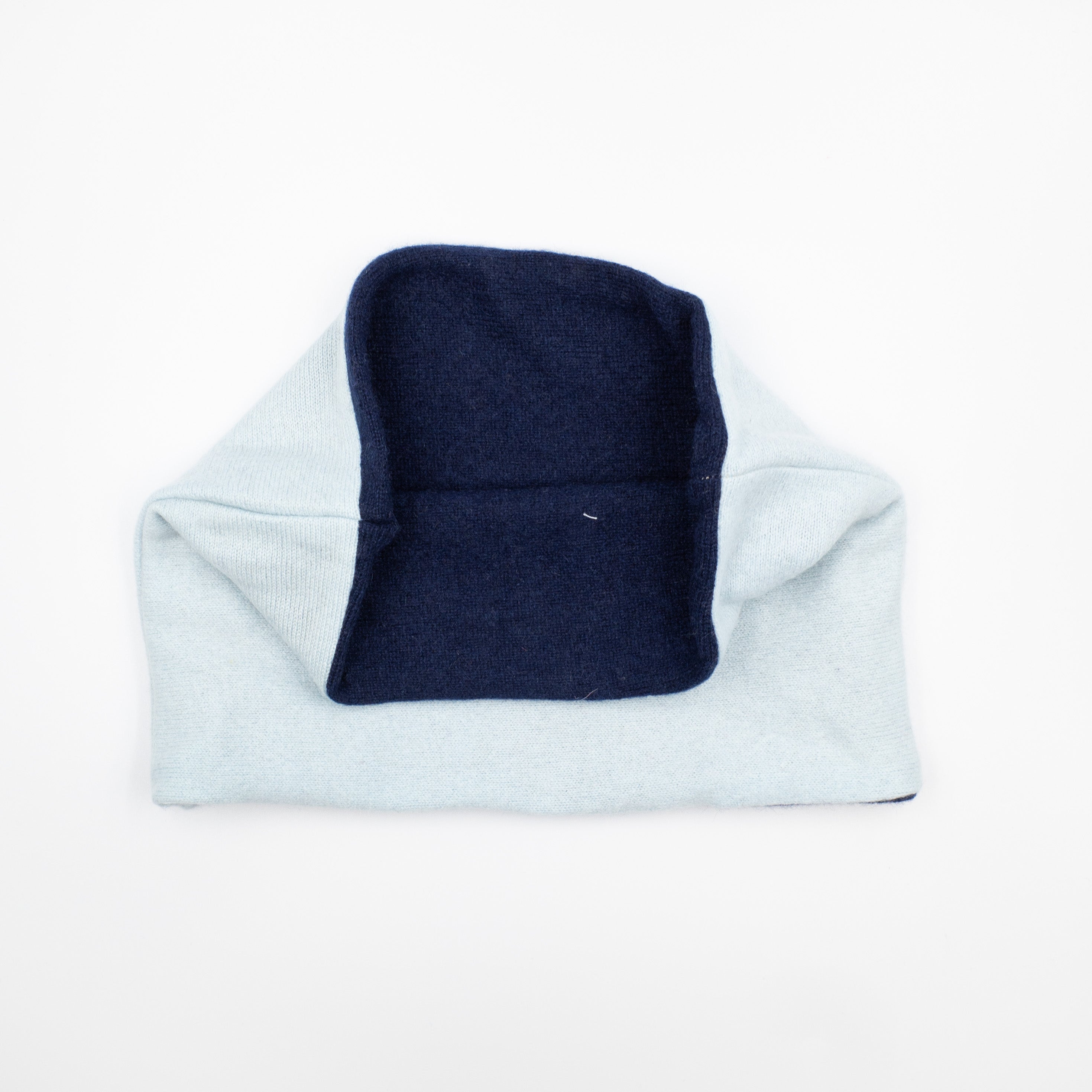 Men’s Ice Blue and Navy Neck Warmer
