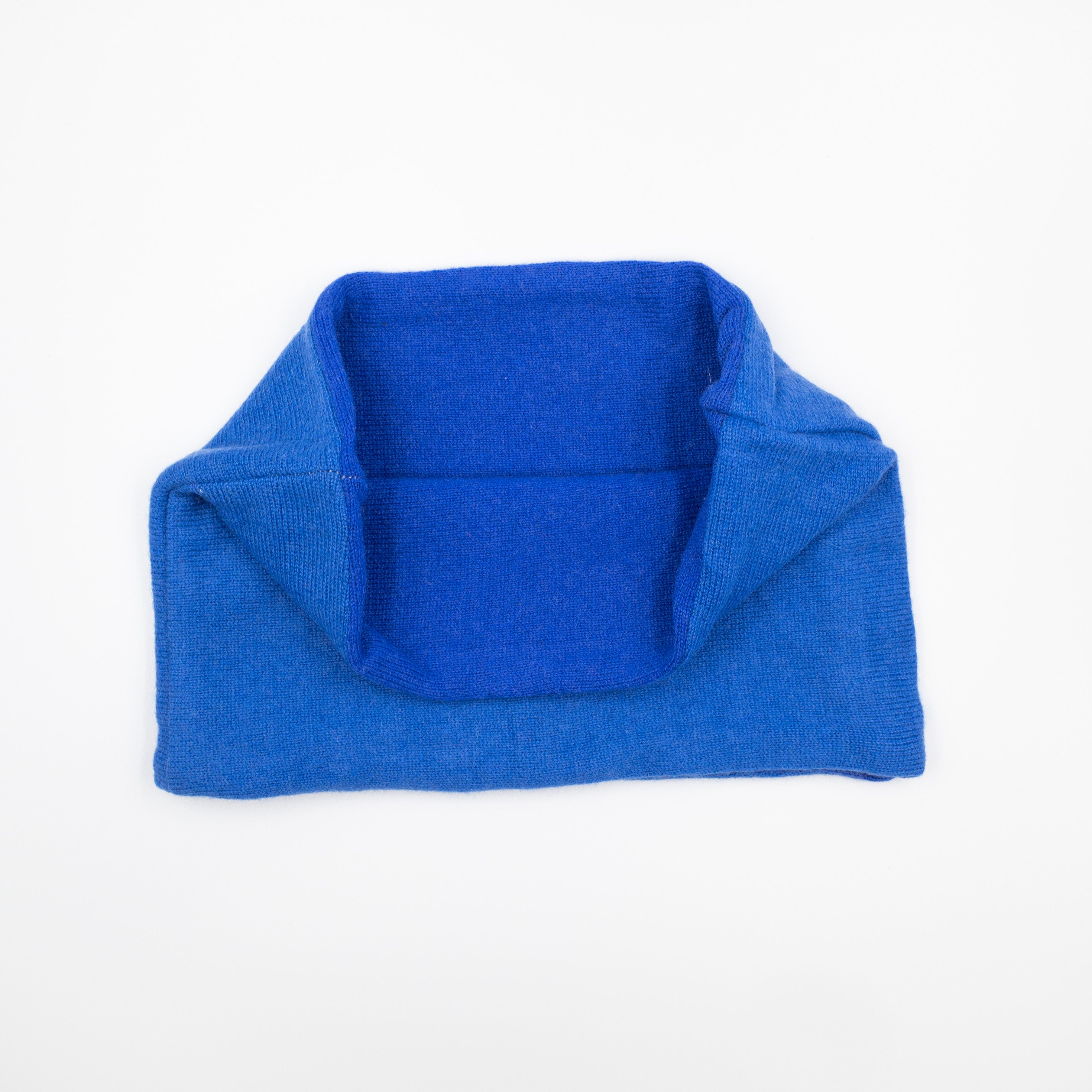 Azure and Cobalt Blue Neck Warmer