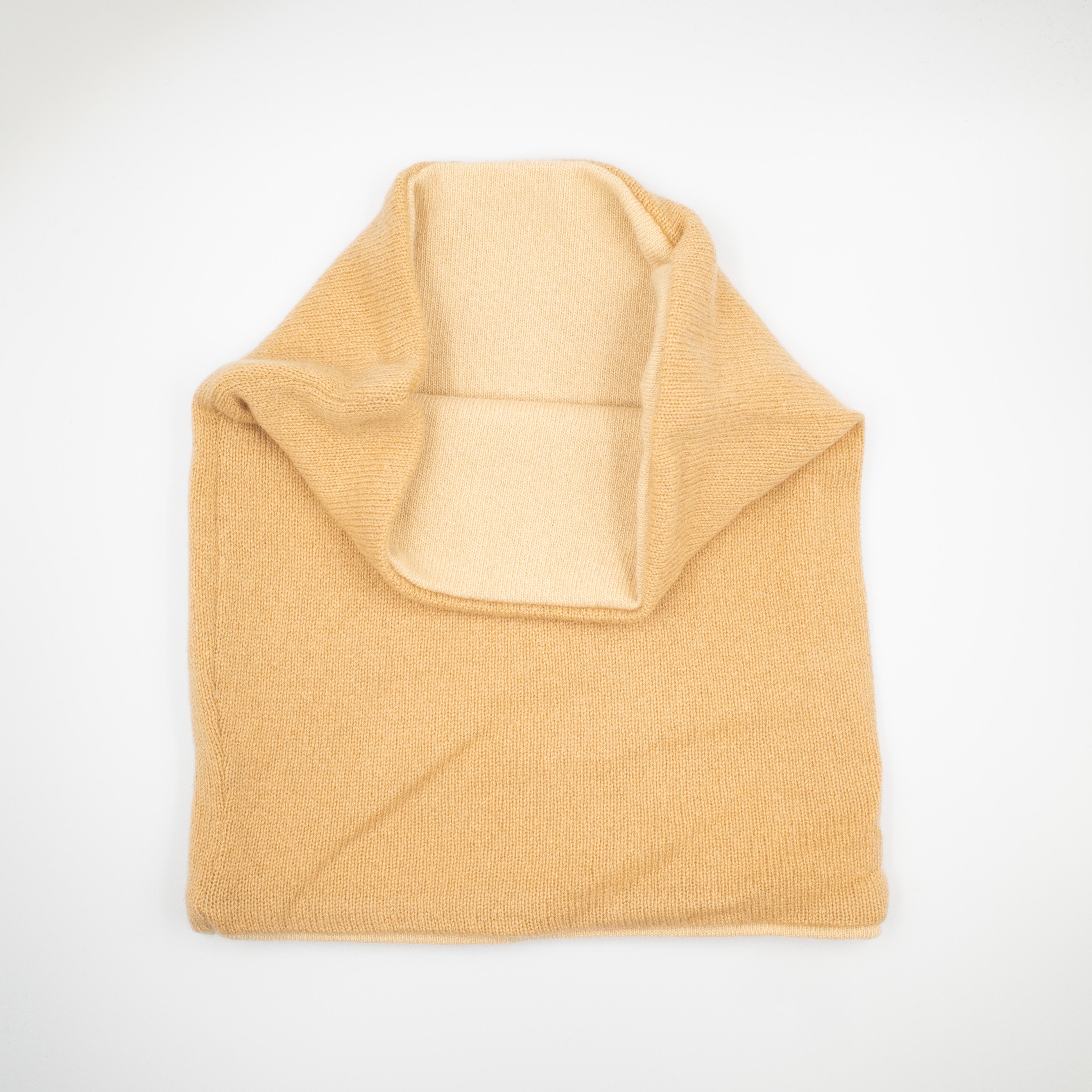 Caramel and Sand Luxury Double Layered Snood