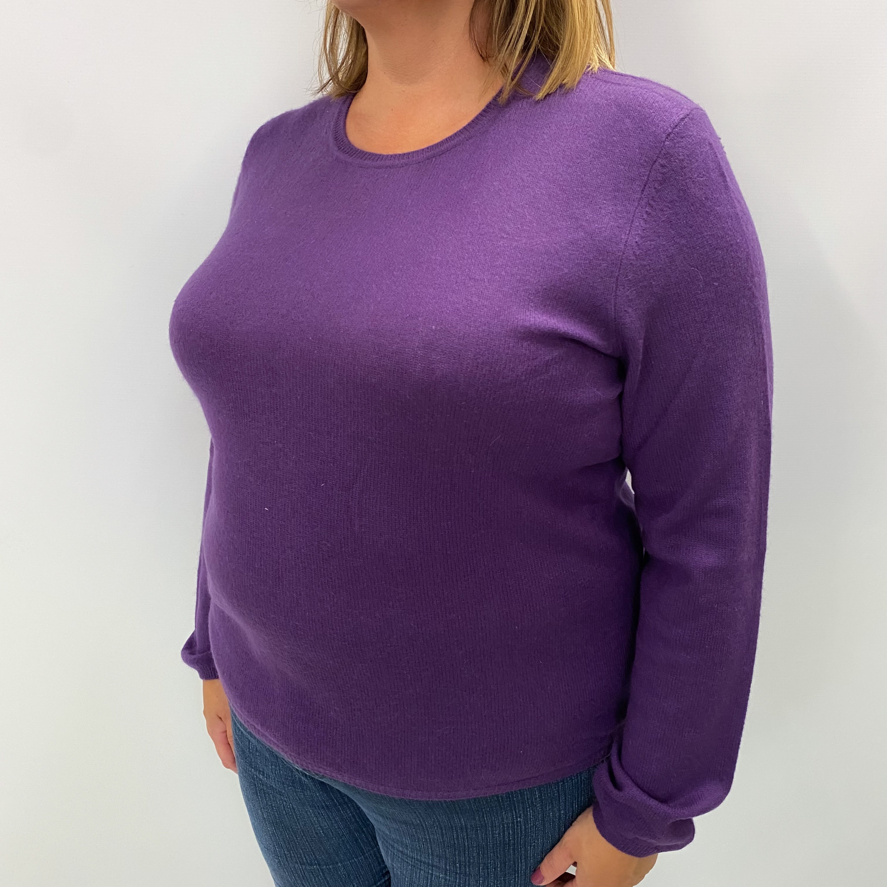 Extra Large Cashmere Crew Neck Jumper Extra Large