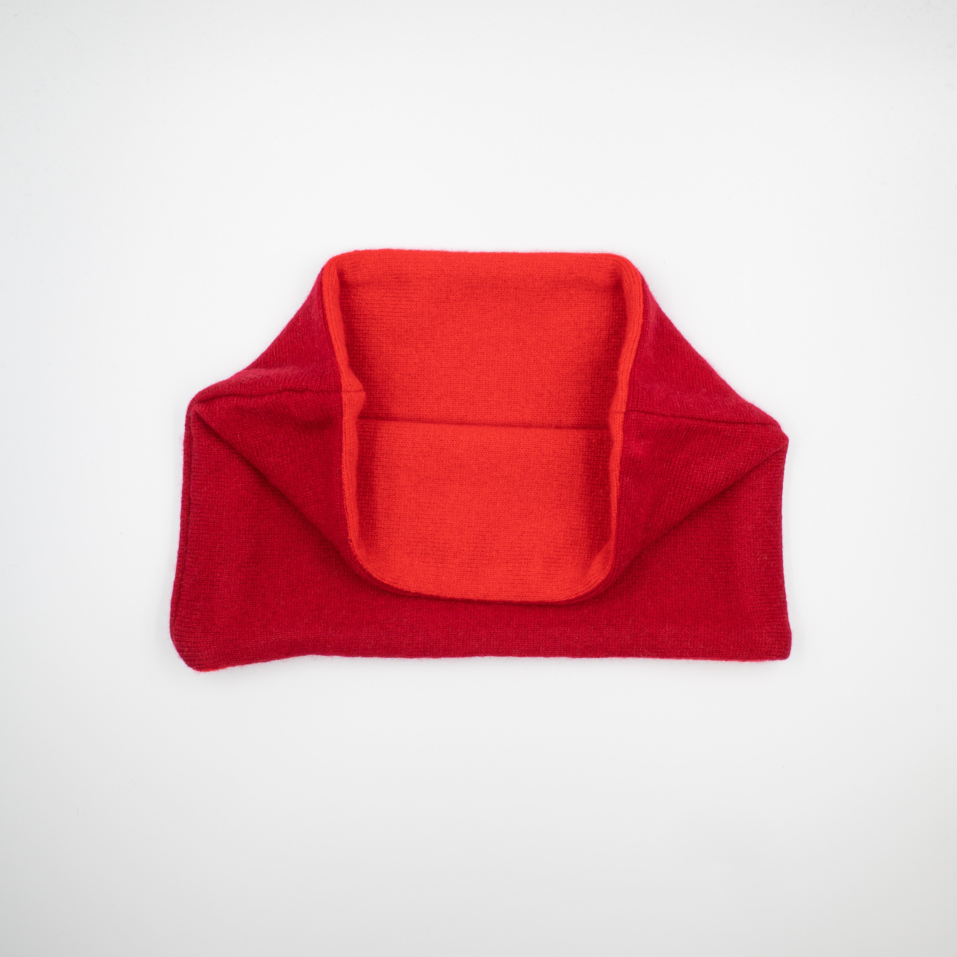 Men’s Crimson and Scarlet Red Neck Warmer