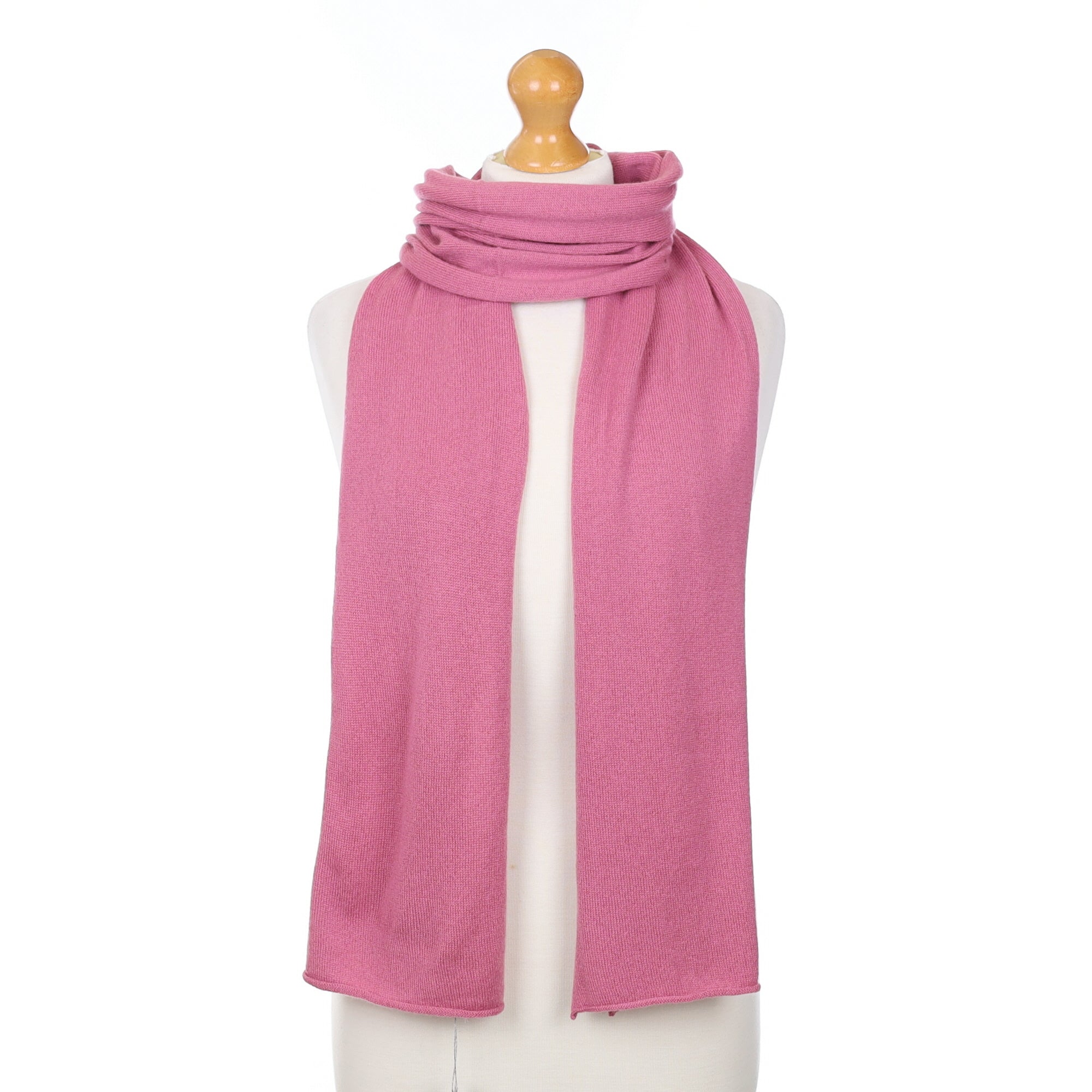 Brand New Scottish Victorian Rose Cashmere Knitted Scarf