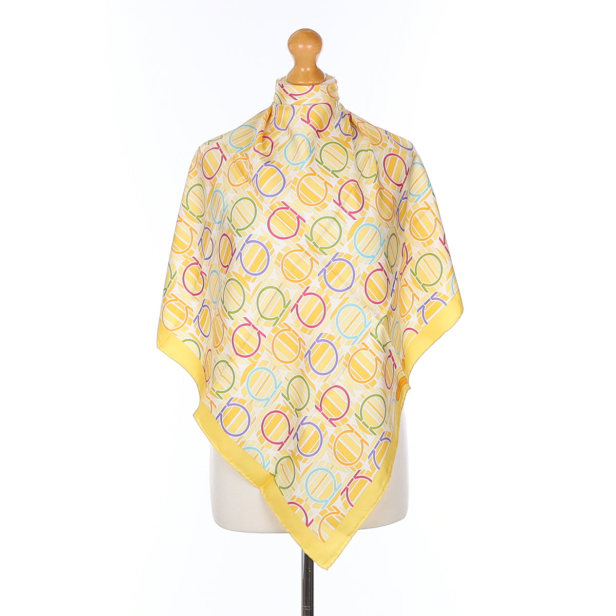 Brand New Salvatore Ferragamo Silk Scarf