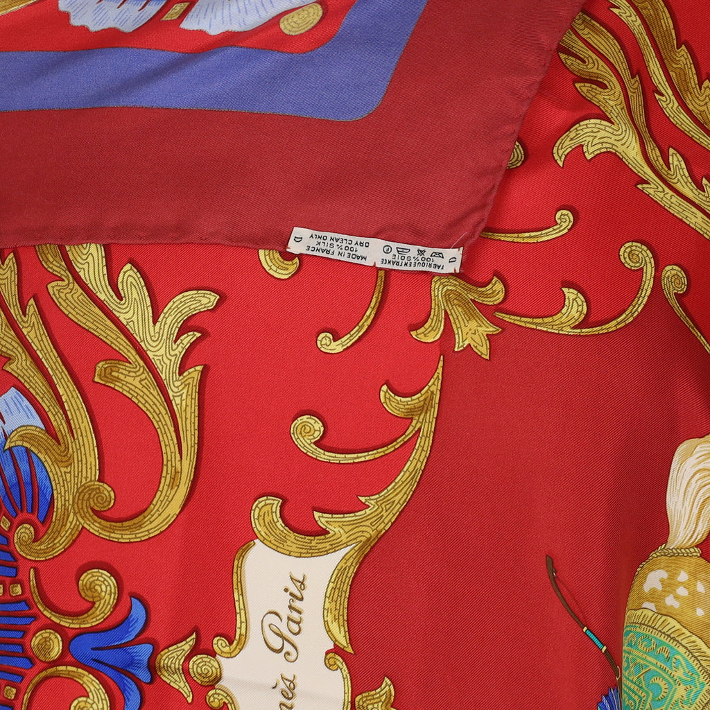 Hermès Cheval Turc Silk Scarf
