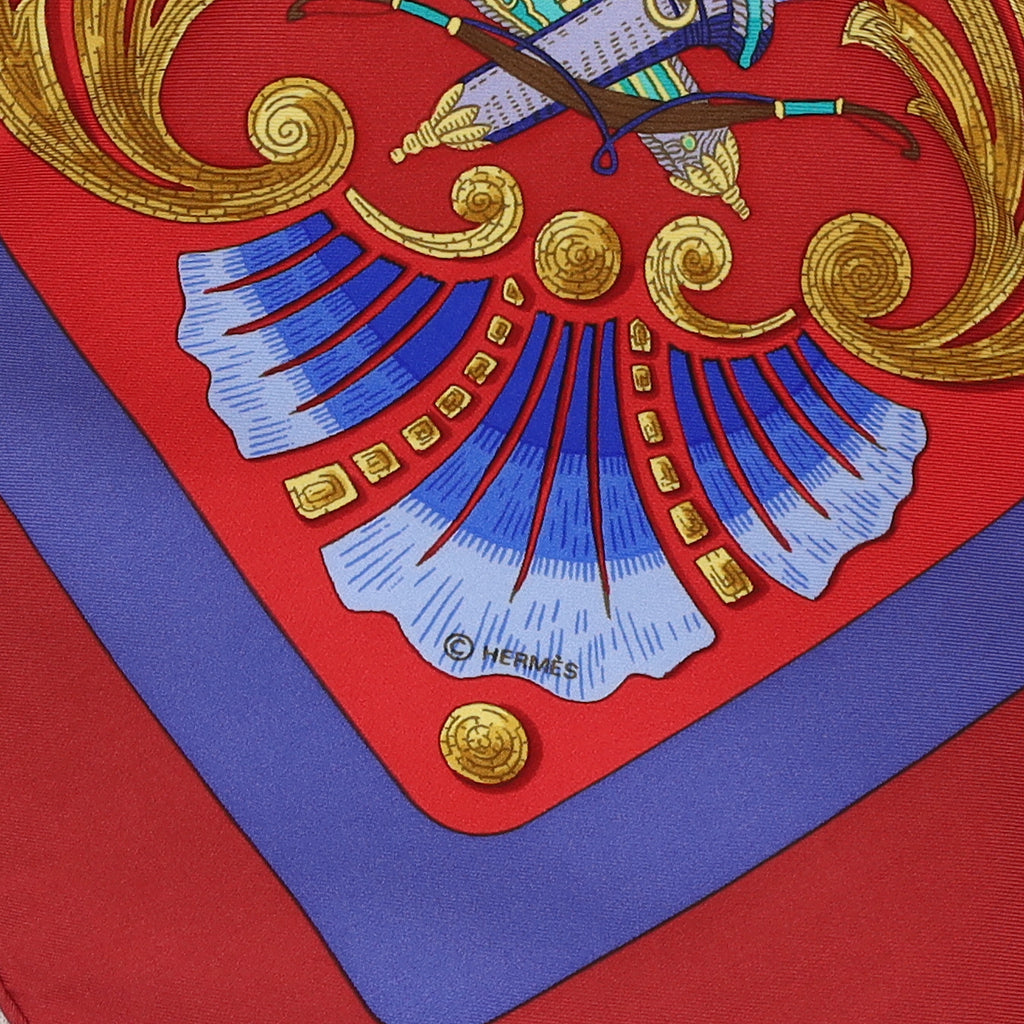 Hermès Cheval Turc Silk Scarf