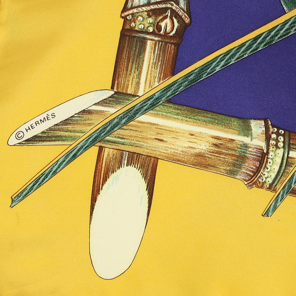 Hermès Jardin Créole Silk Scarf