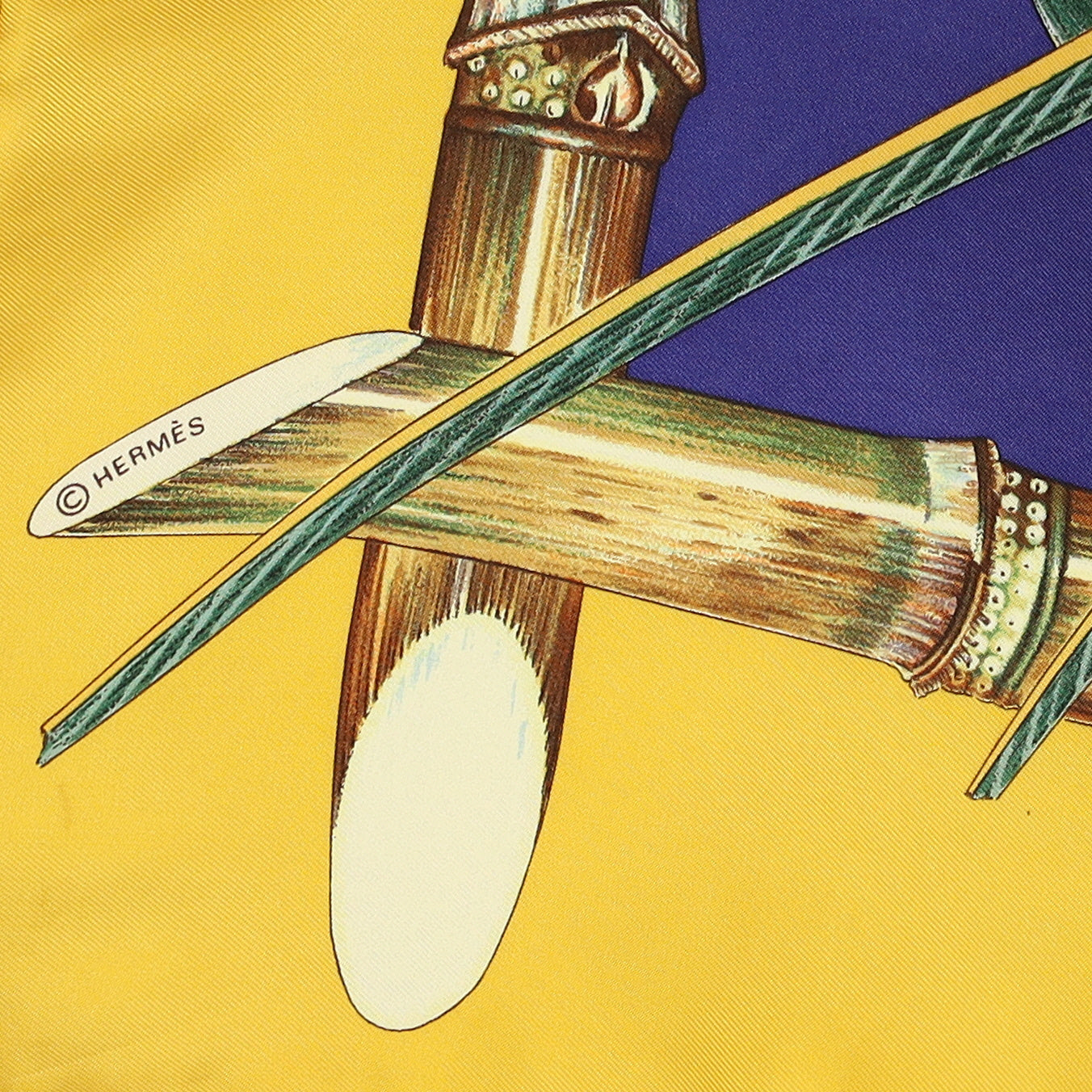 Hermès Jardin Créole Silk Scarf