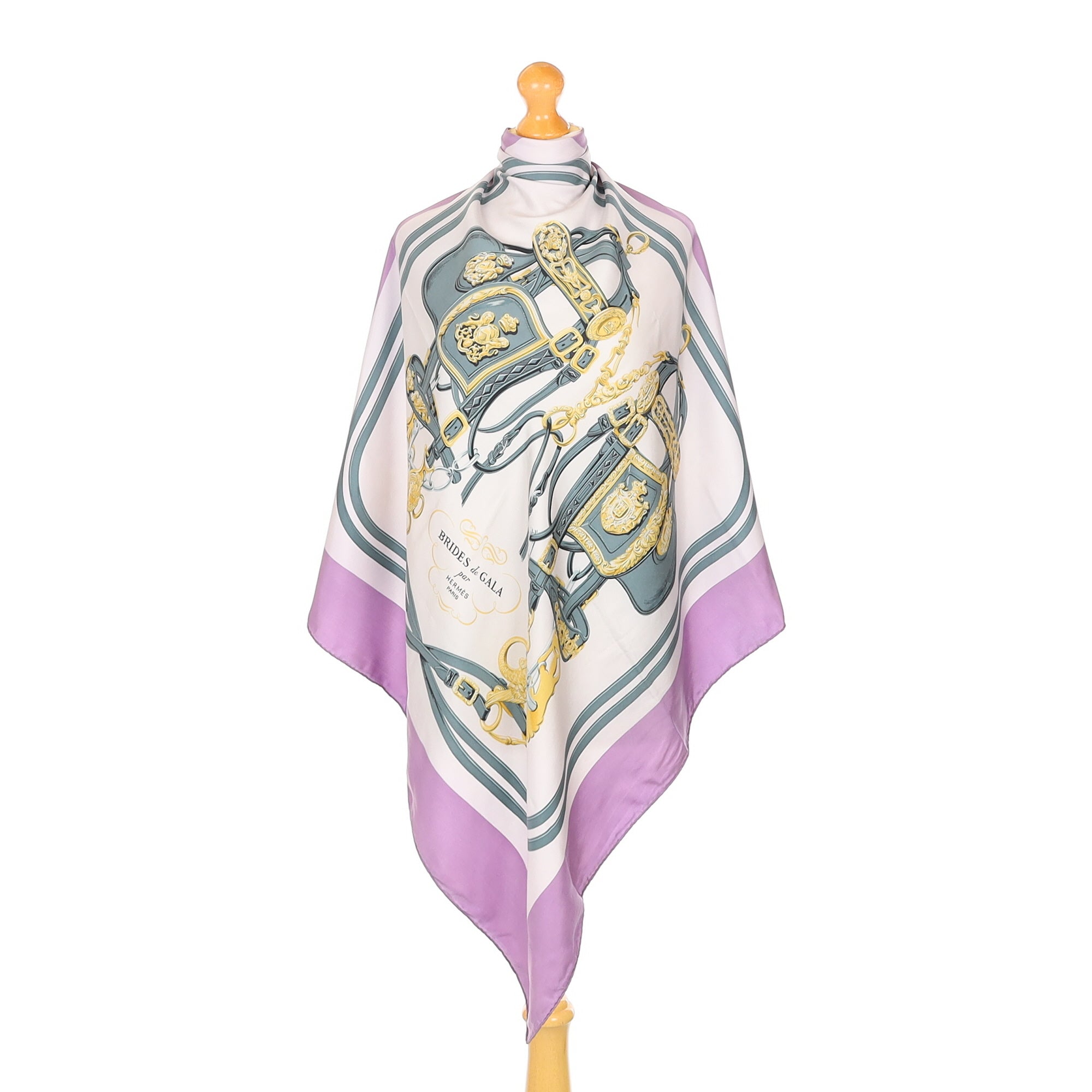 Hermès Brides de Gala Surteint Silk Scarf
