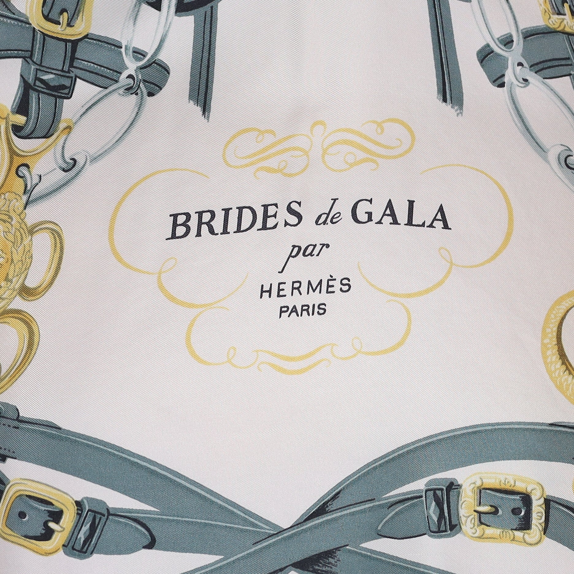 Hermès Brides de Gala Surteint Silk Scarf