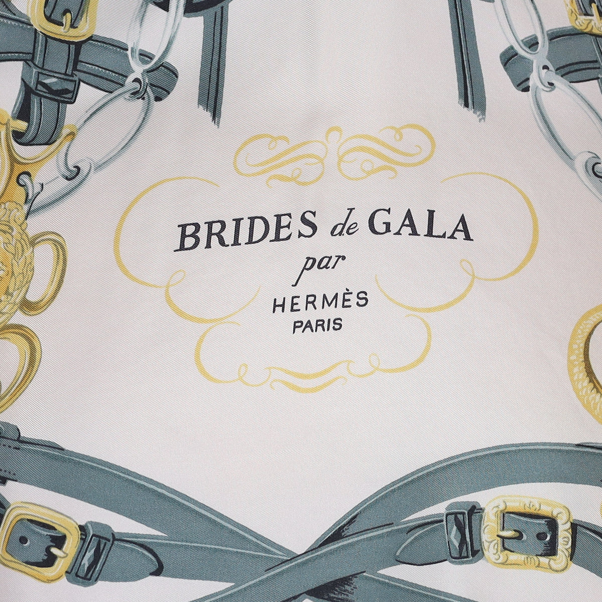 Hermès Brides de Gala Surteint Silk Scarf