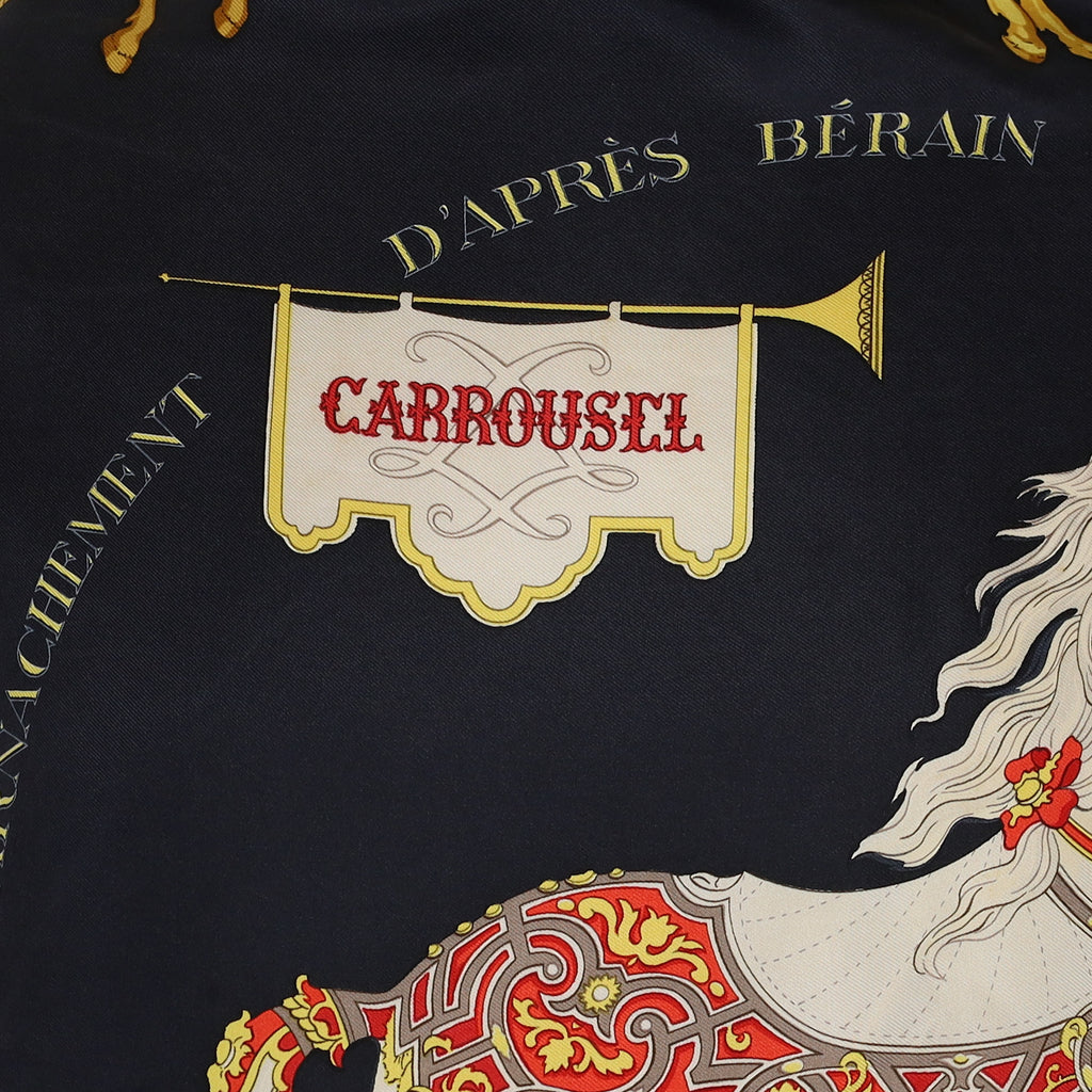 Hermès Carrousel Silk Scarf