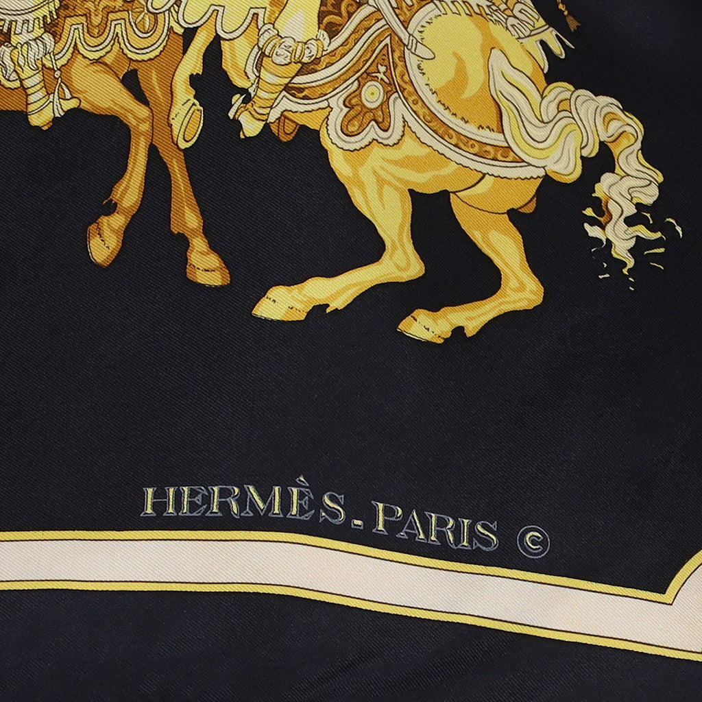Hermès Carrousel Silk Scarf