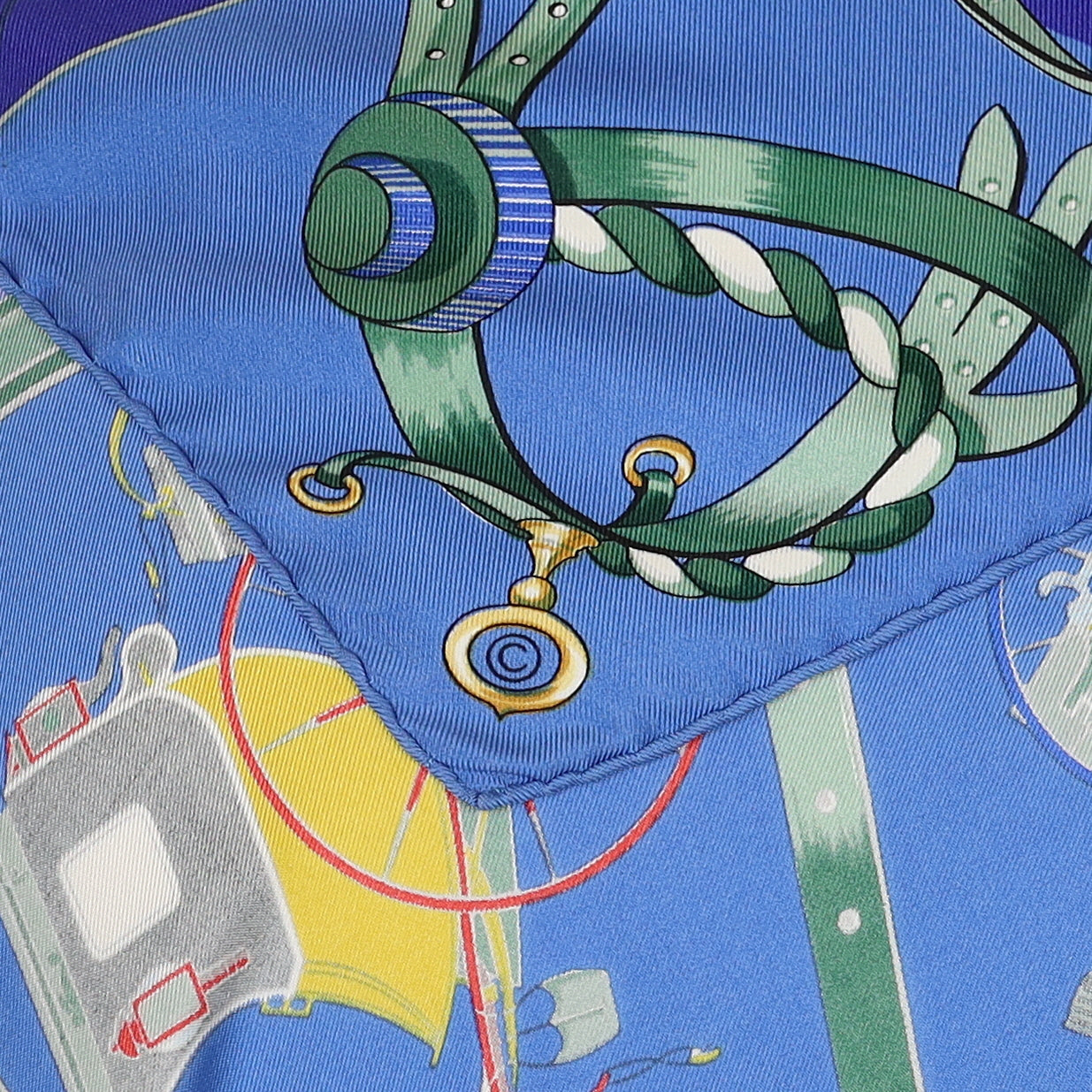 Hermès Les Voitures Nouvelles Silk Scarf Quite Rare