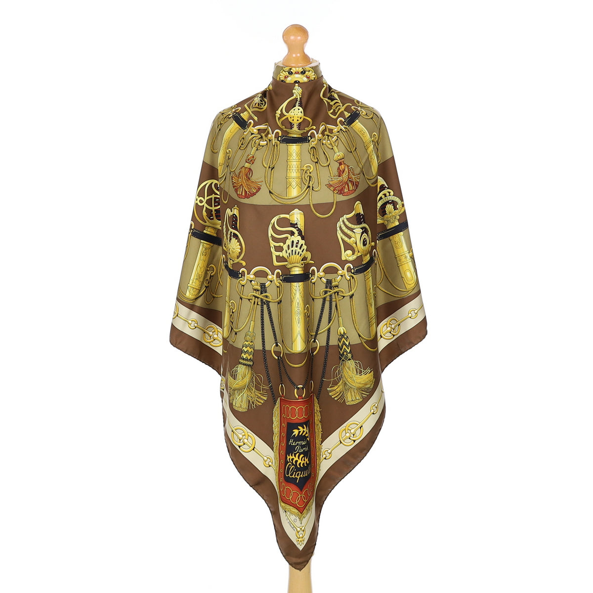 Hermès Cliquetis Silk Scarf