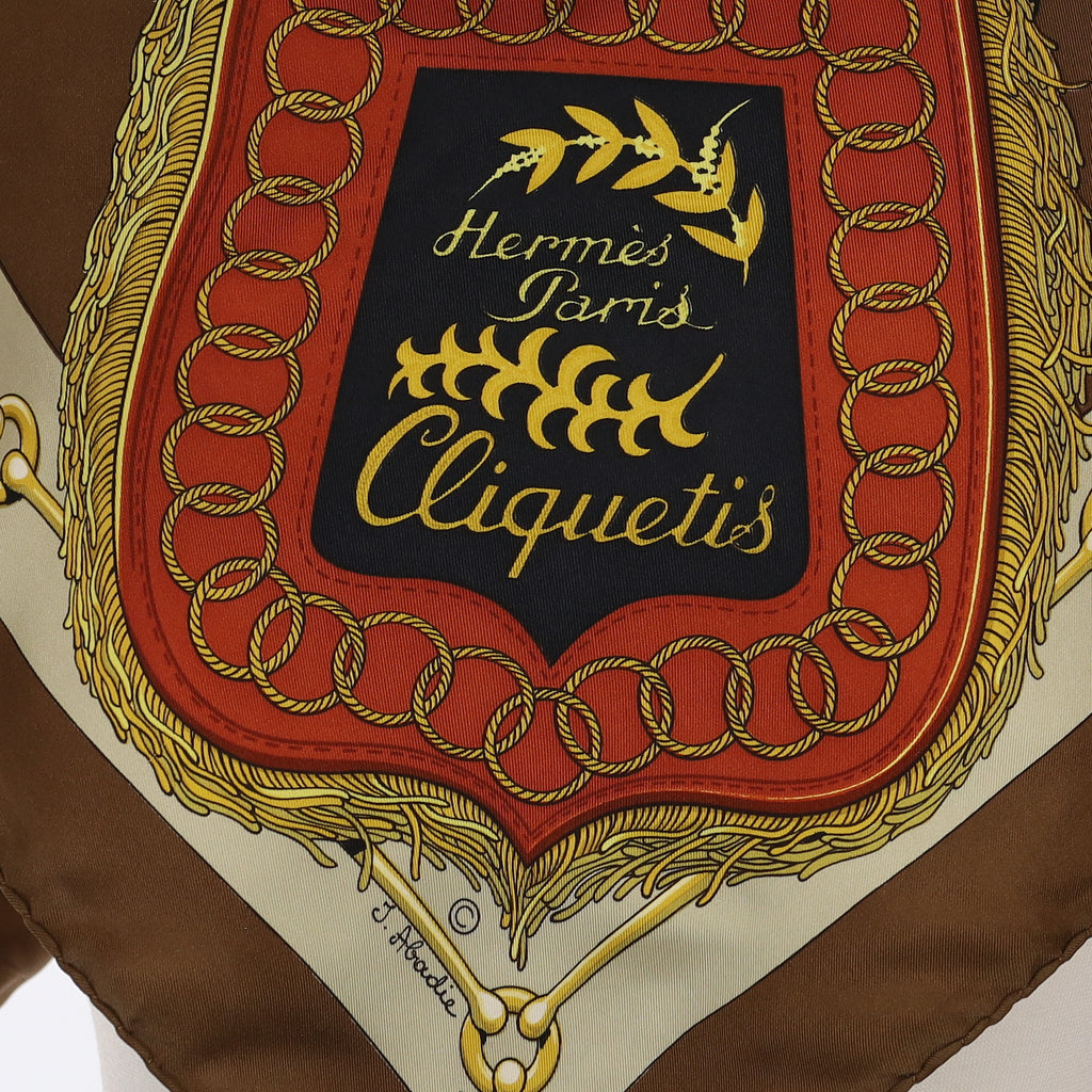 Hermès Cliquetis Silk Scarf