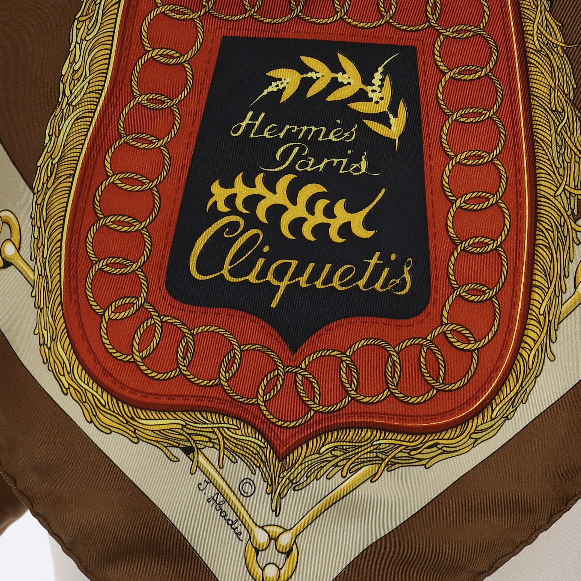 Hermès Cliquetis Silk Scarf