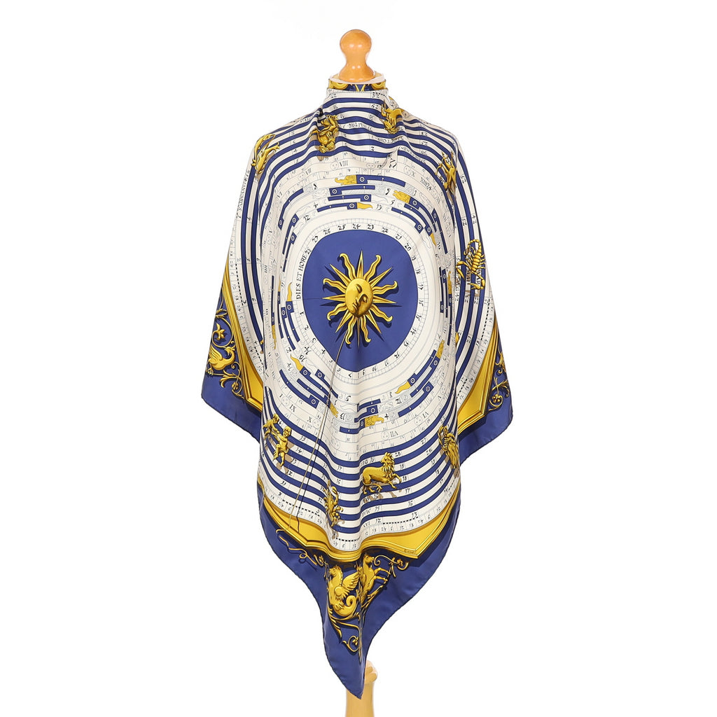 Hermès Dies et Hore Silk Scarf