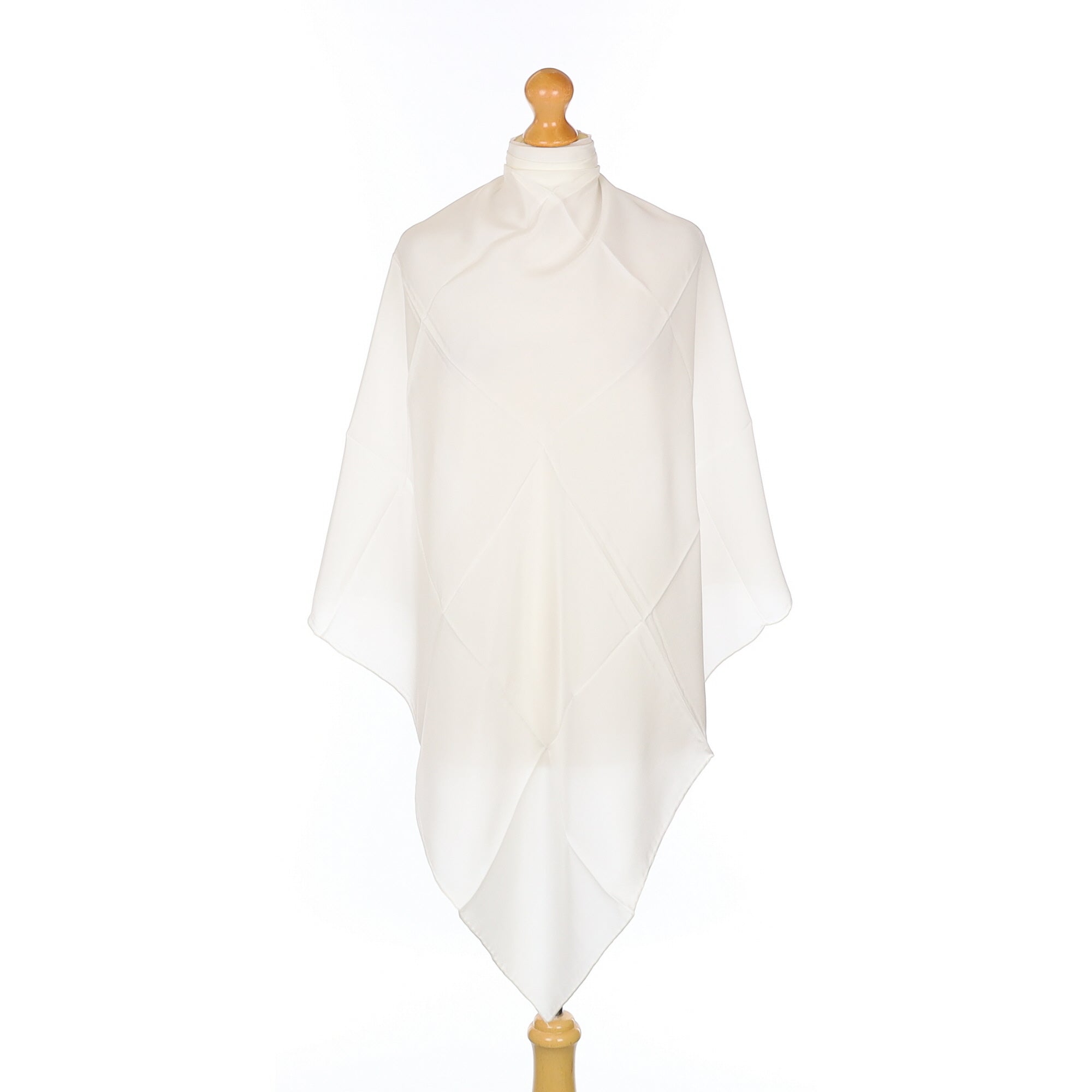Brand New Jammers Leufgen Winter White Silk Scarf