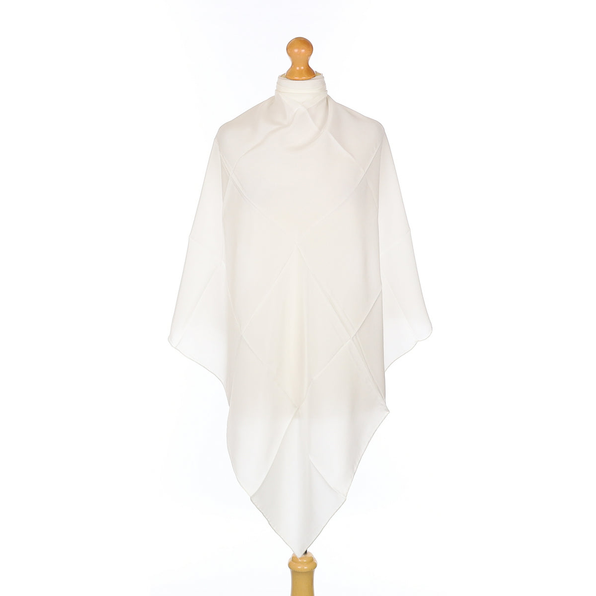 Brand New Jammers Leufgen Winter White Silk Scarf