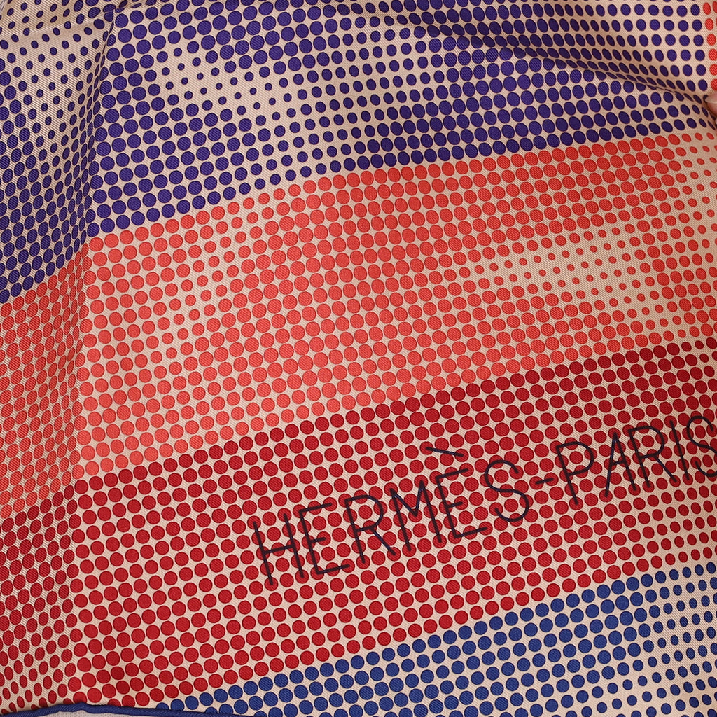 Brand New Boxed Hermès Le Sauth Silk Scarf Quite Rare