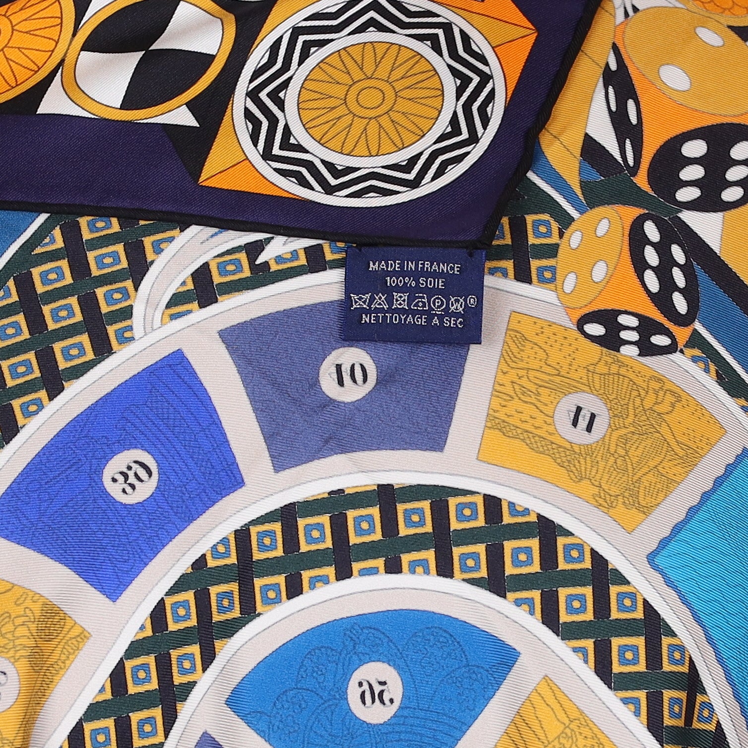 Brand New Boxed Hermès Le Tour du Monde en 63 Cases Silk Scarf Rare