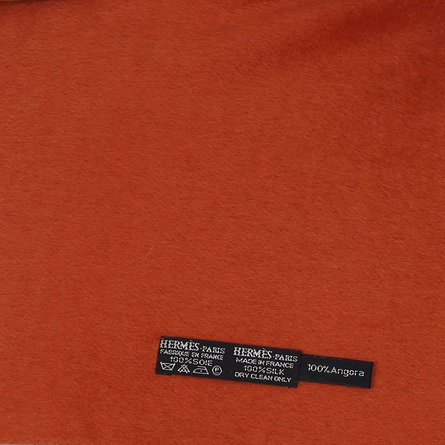 Pristine Boxed Hermès Angora & Silk Scarf