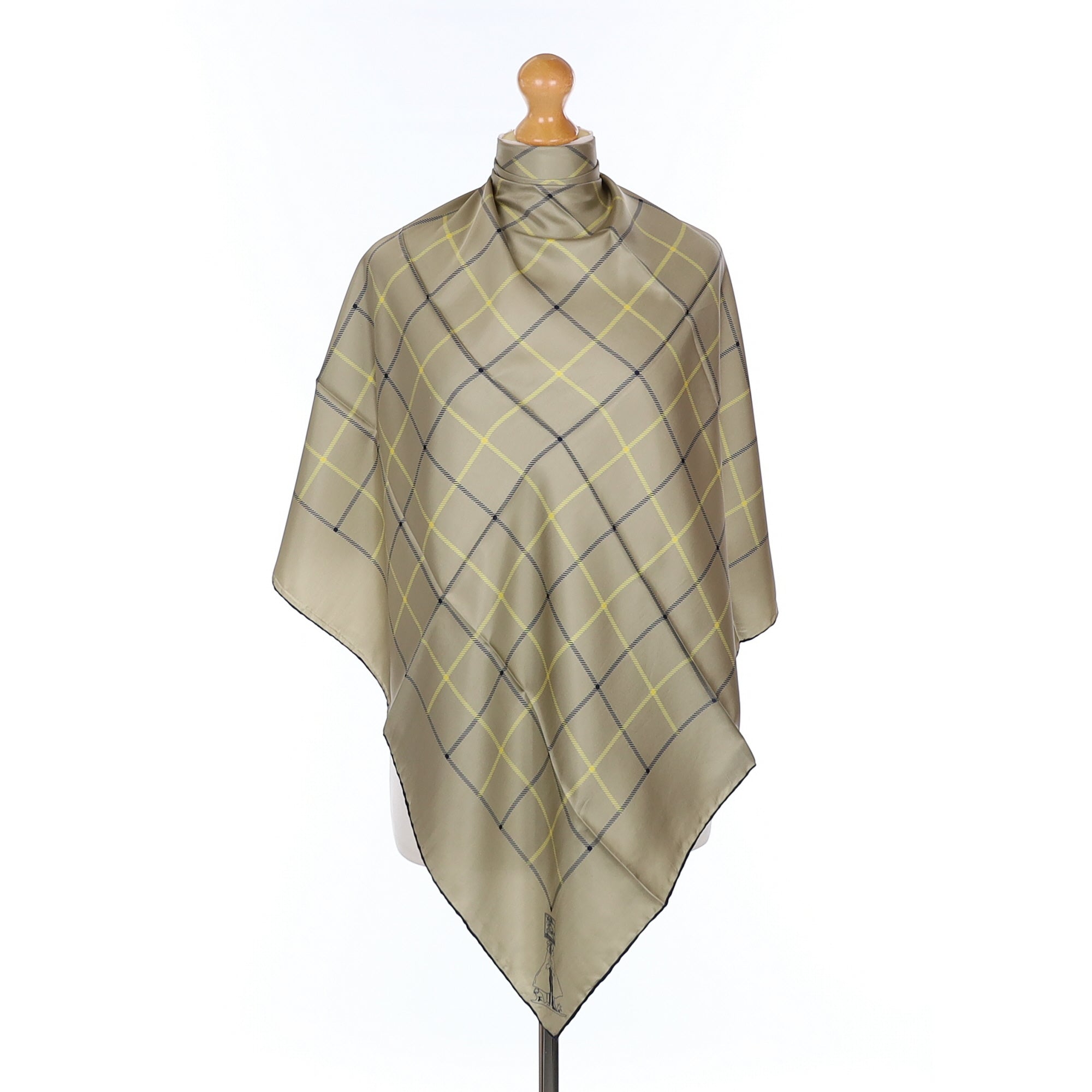 Brand New Burberry Vintage Silk Scarf