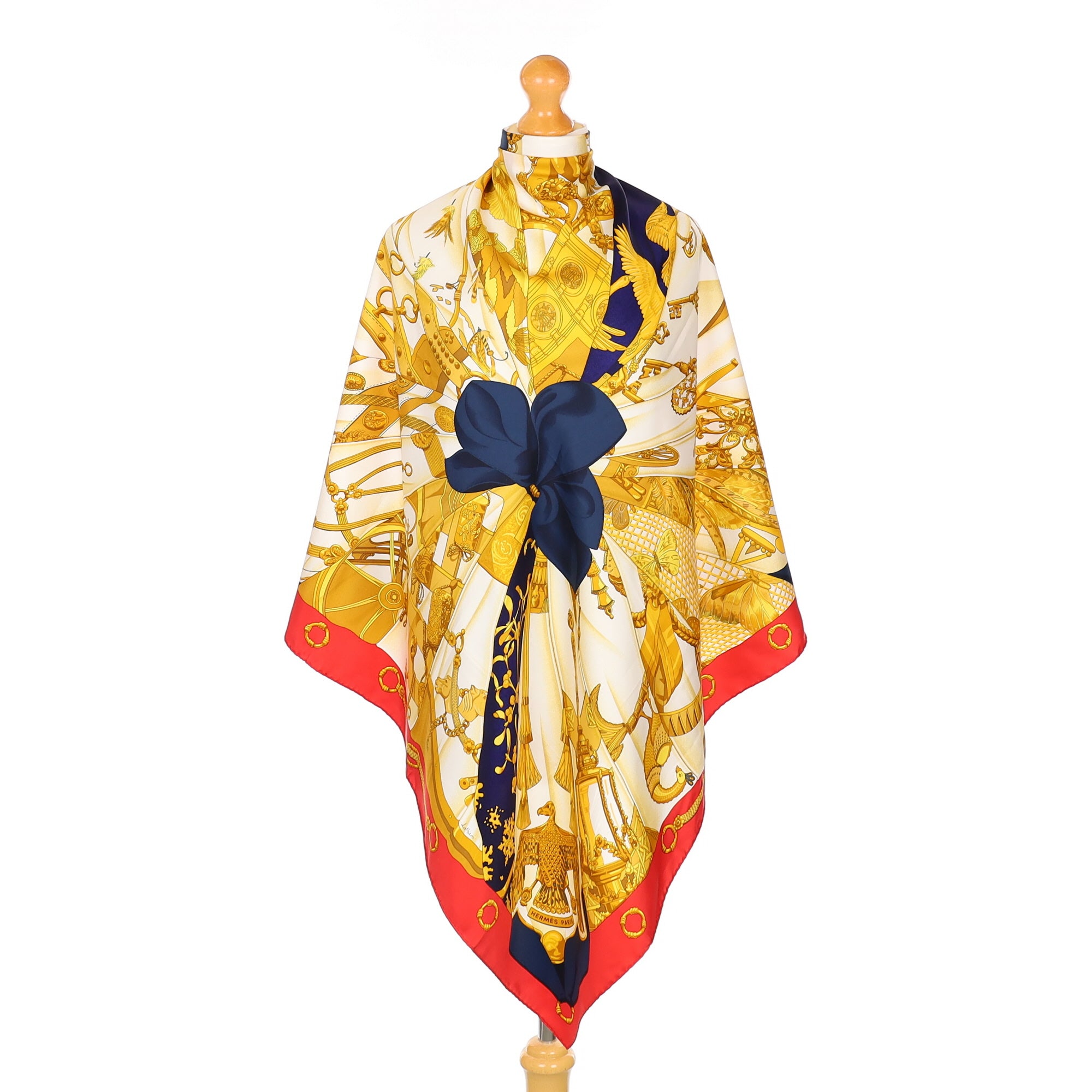 Pristine Hermès Soleil de Soie Silk Scarf