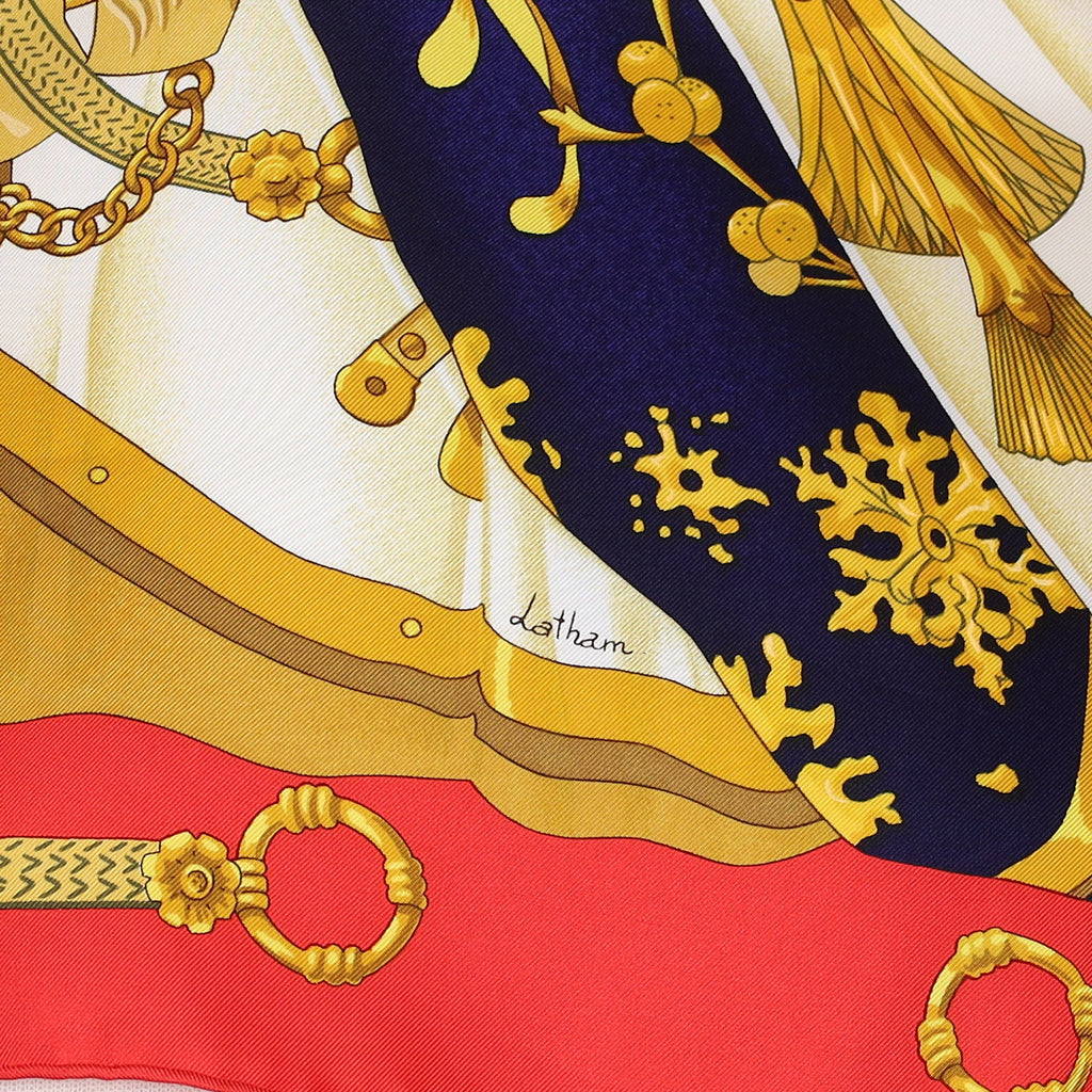 Pristine Hermès Soleil de Soie Silk Scarf
