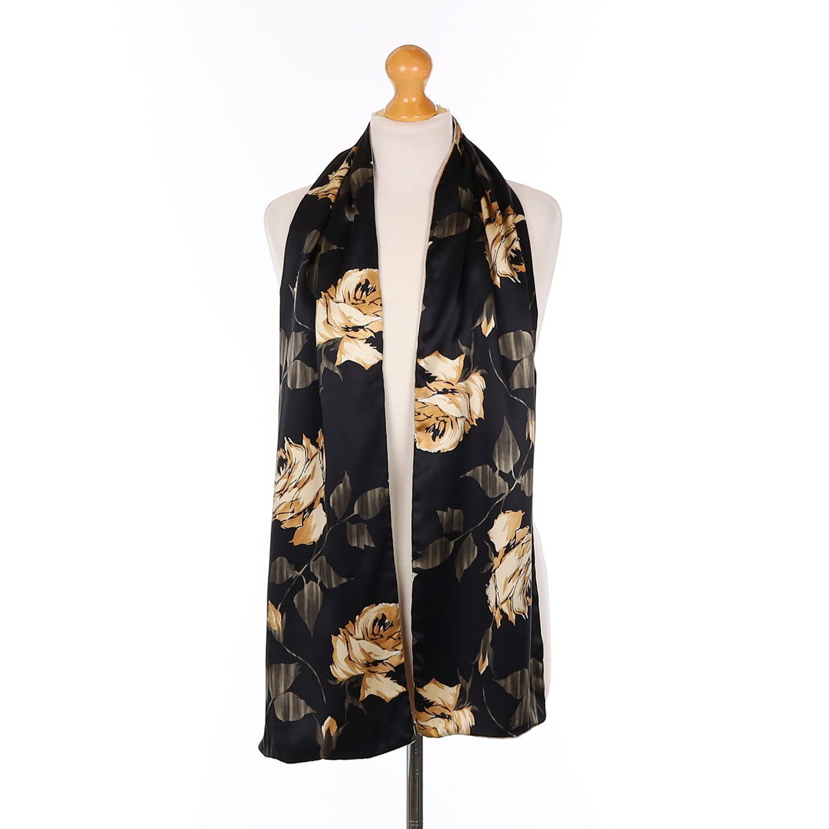 LK Bennett Floral Double Layered Silk Scarf
