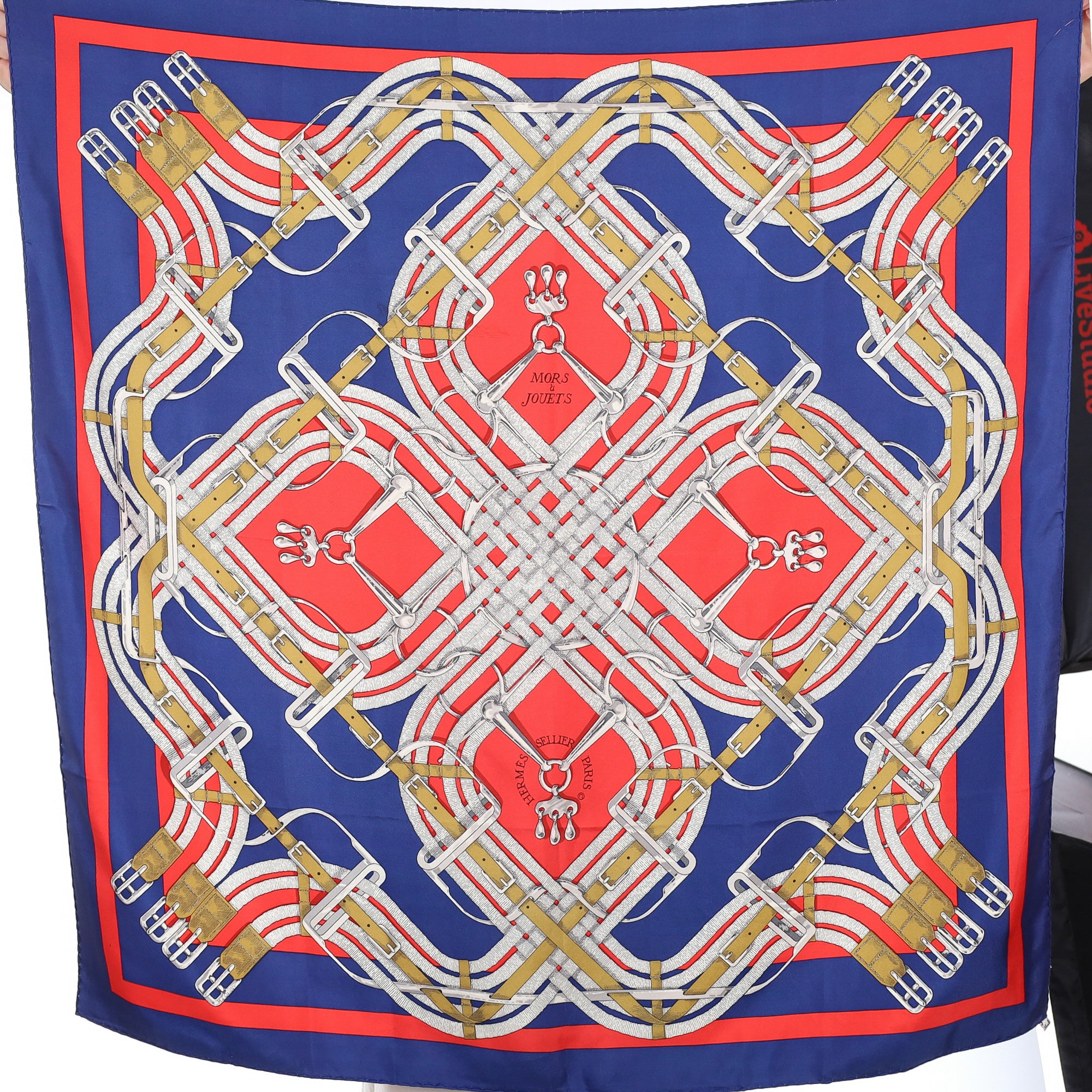 Hermès Mors à Jouets Silk Scarf
