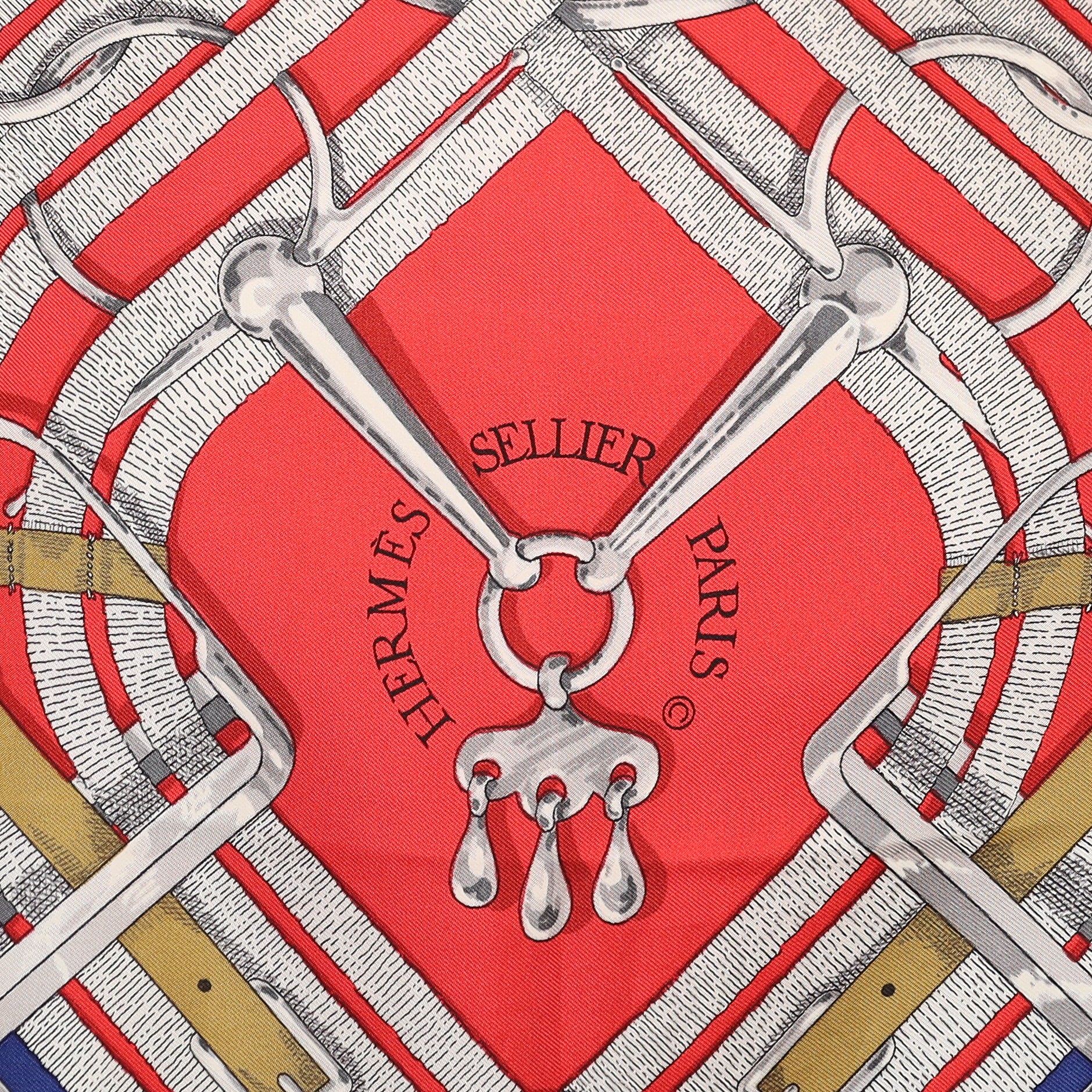 Hermès Mors à Jouets Silk Scarf