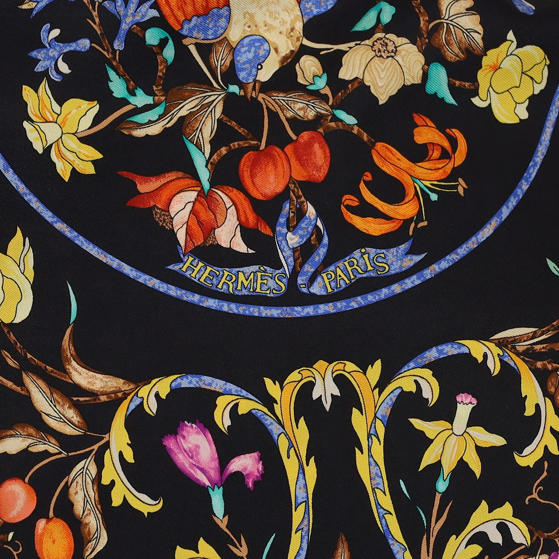 Hermès Pierres d'Orient et d'Occident Silk Scarf
