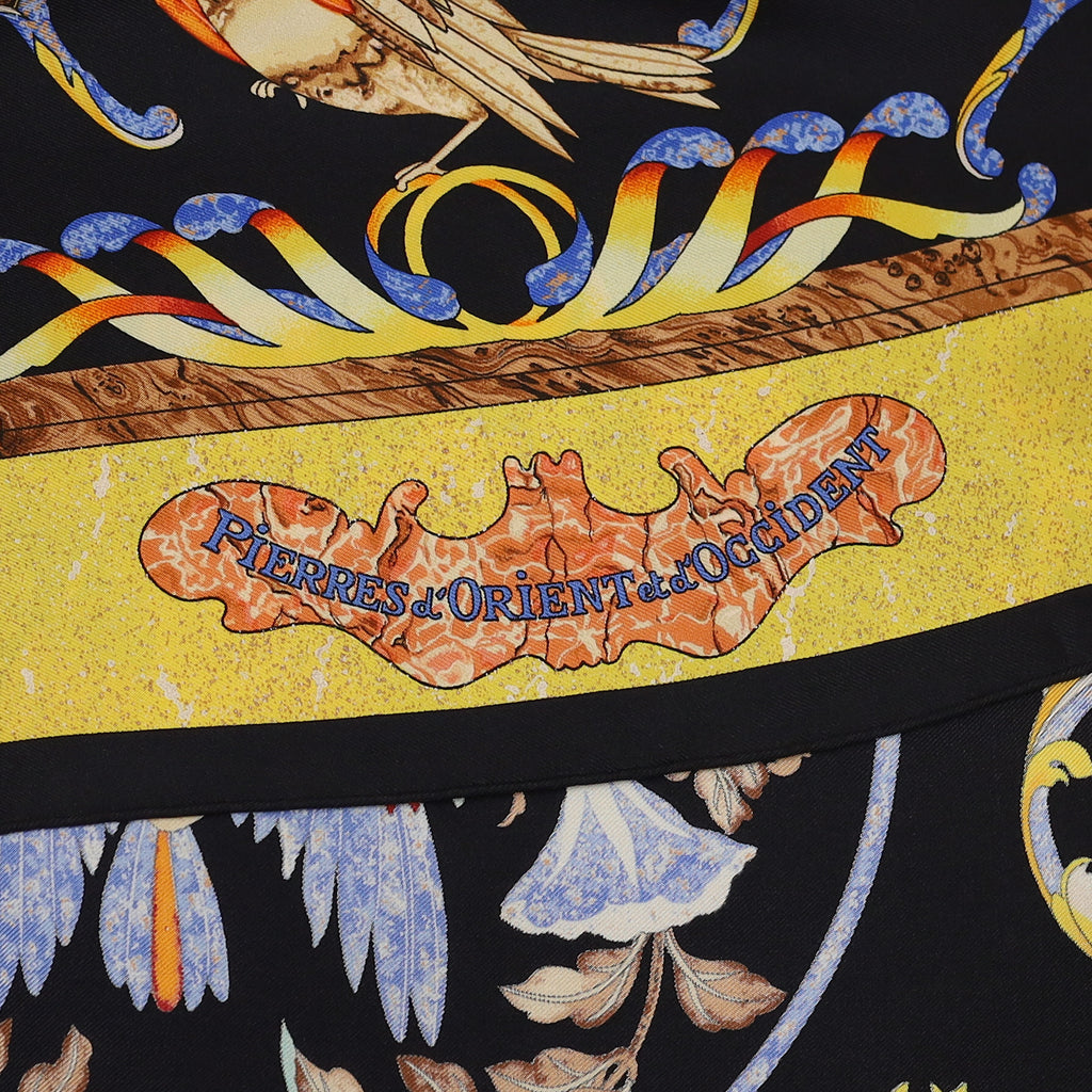 Hermès Pierres d'Orient et d'Occident Silk Scarf