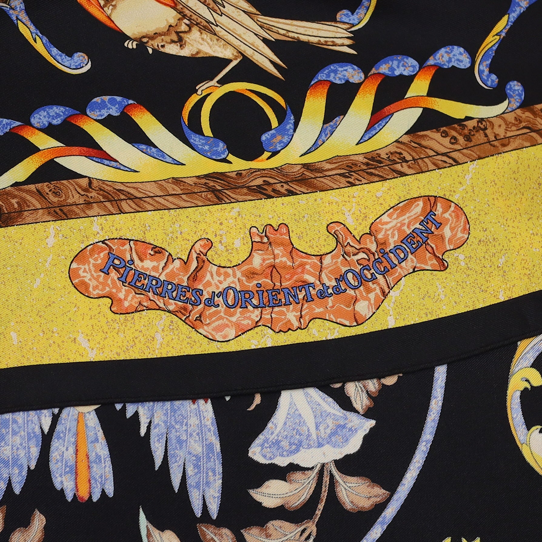 Hermès Pierres d'Orient et d'Occident Silk Scarf