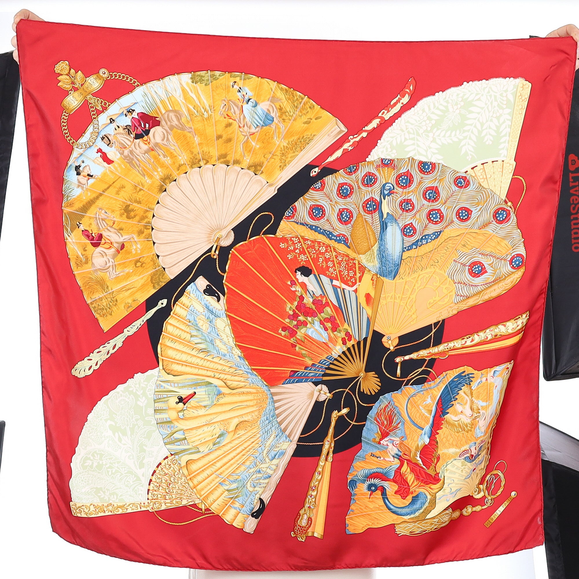 Hermès Brise de Charme Silk Scarf