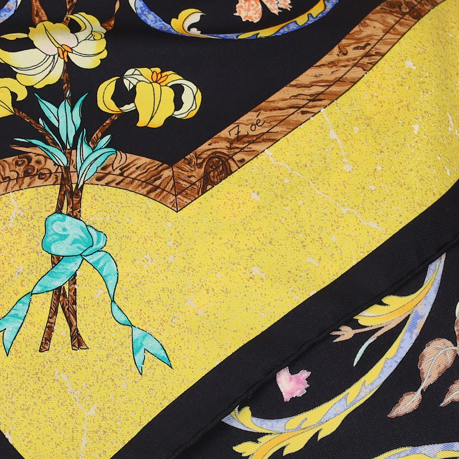 Hermès Pierres d'Orient et d'Occident Silk Scarf