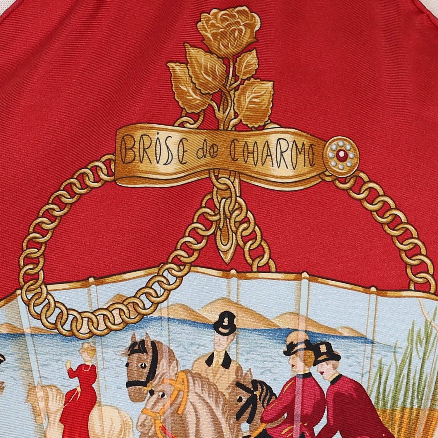 Hermès Brise de Charme Silk Scarf